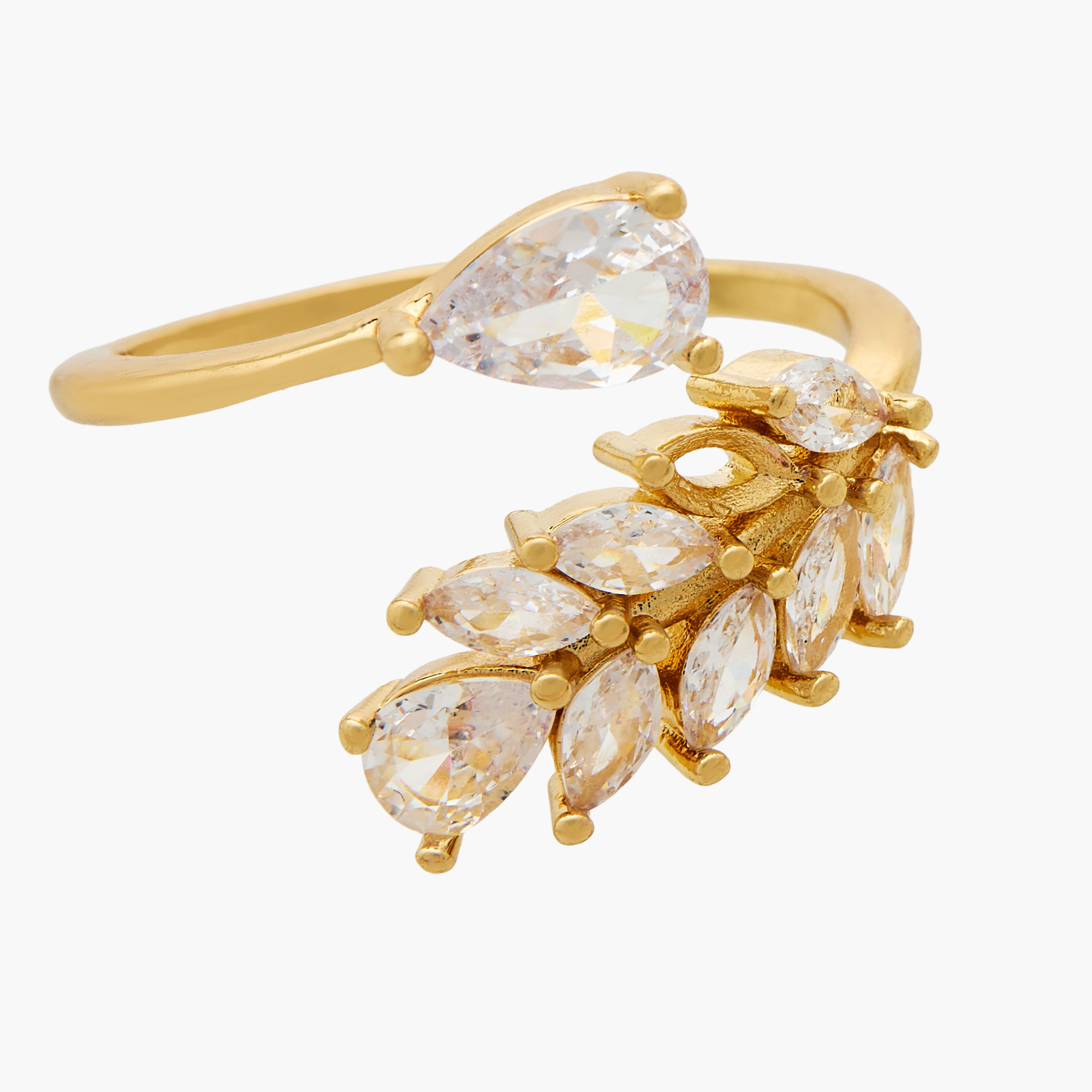 Metal Ring with Cubic Zirconia Embellishment-women-watchesandjewellery-jewellery-rings-image-4