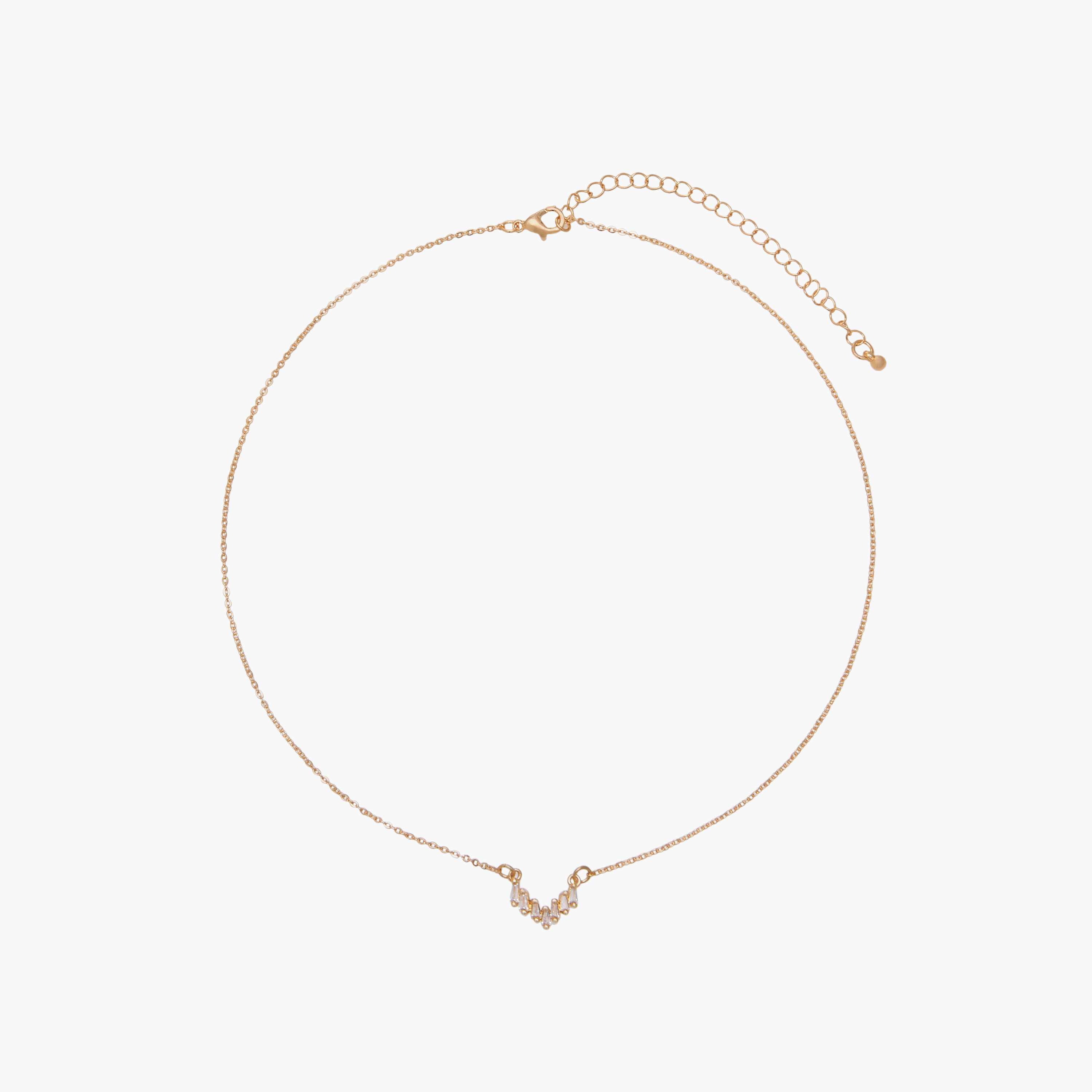 Set of 2 - Embellished Gold Tone Necklace and Earrings-women-watchesandjewellery-jewellery-jewellerysets-image-2