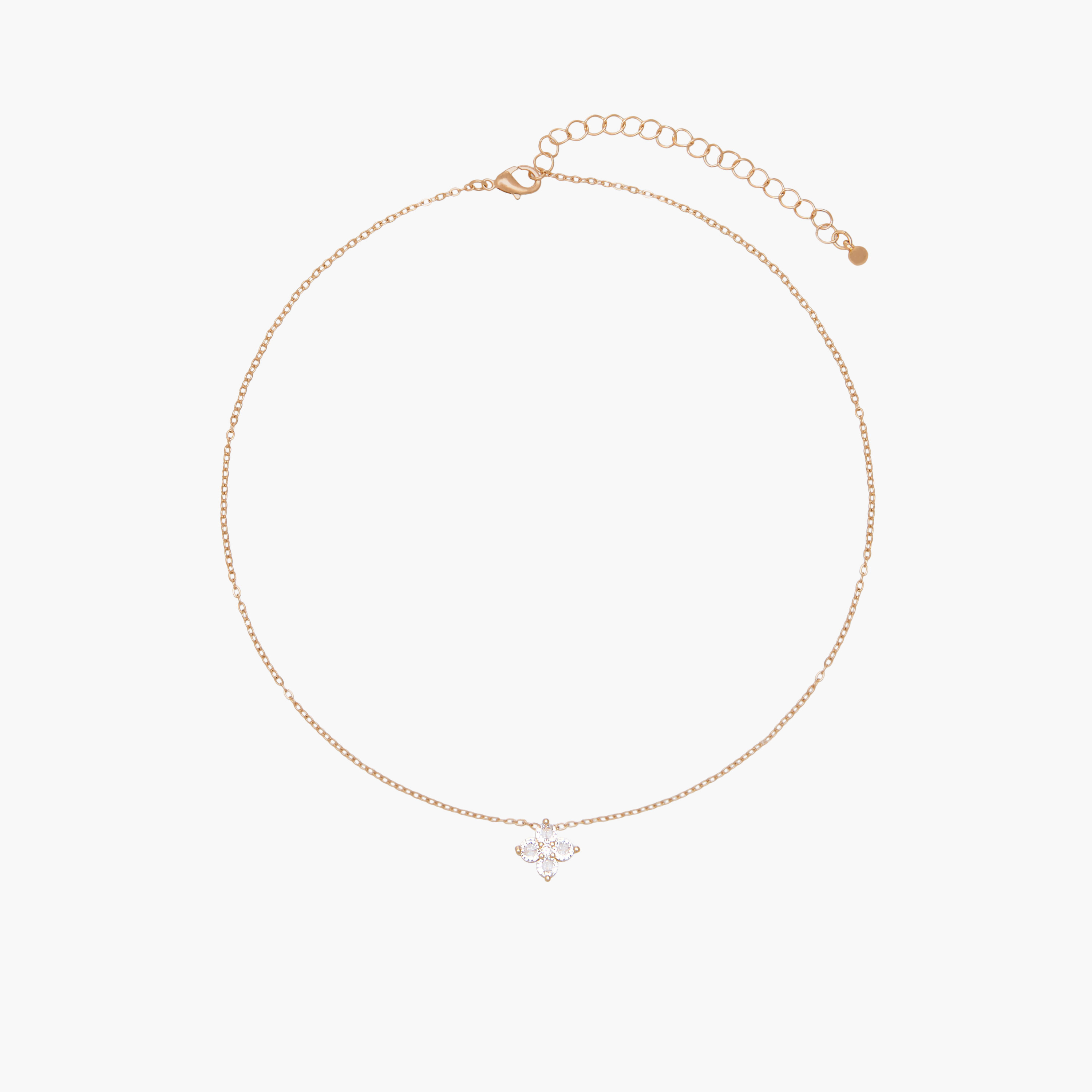 Set of 2 - Cubic Zirconia Embellished Pendant Necklace and Earrings-women-watchesandjewellery-jewellery-jewellerysets-image-2