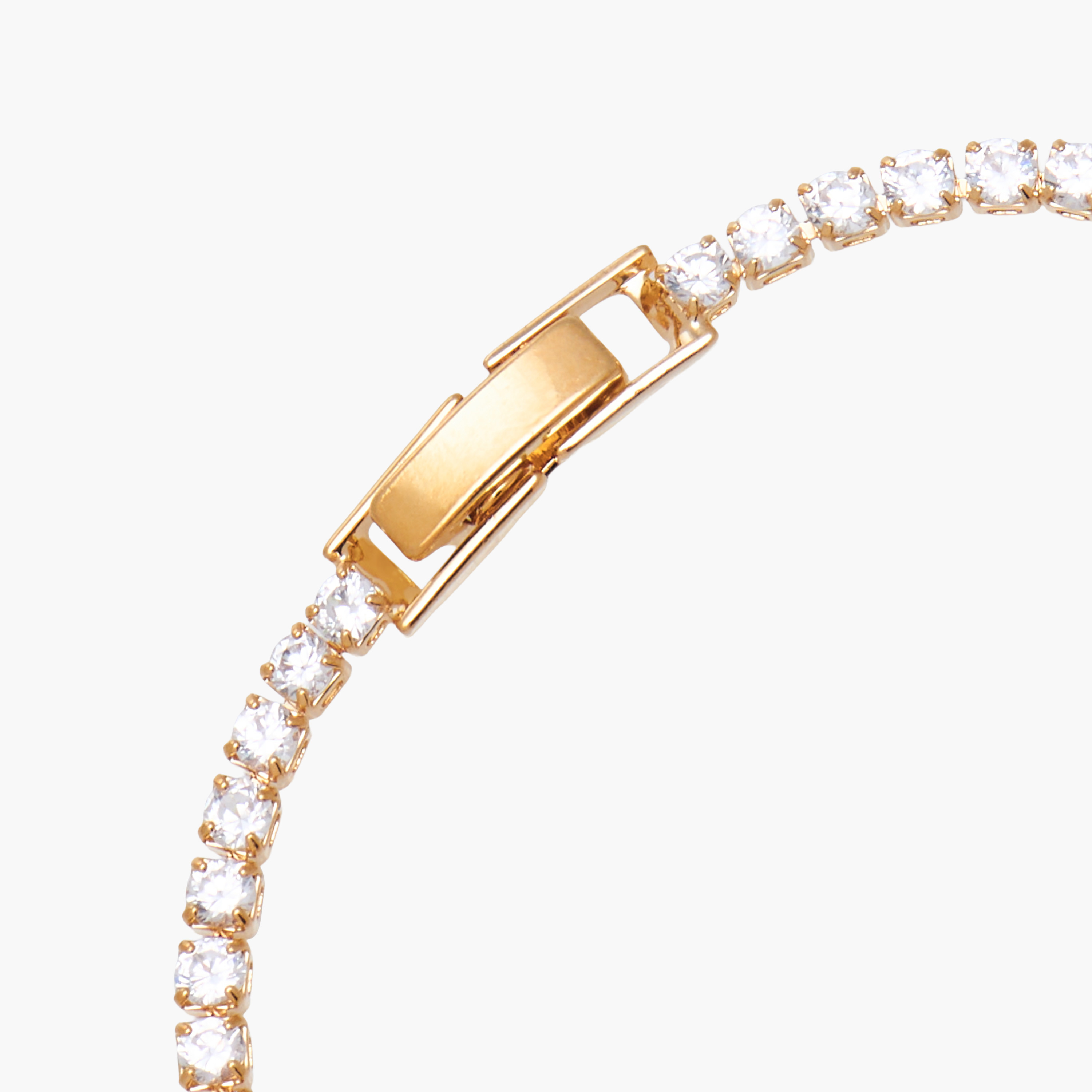 Metal Cubic Zirconia Embellished Bracelet-women-watchesandjewellery-jewellery-banglesandbracelets-image-4