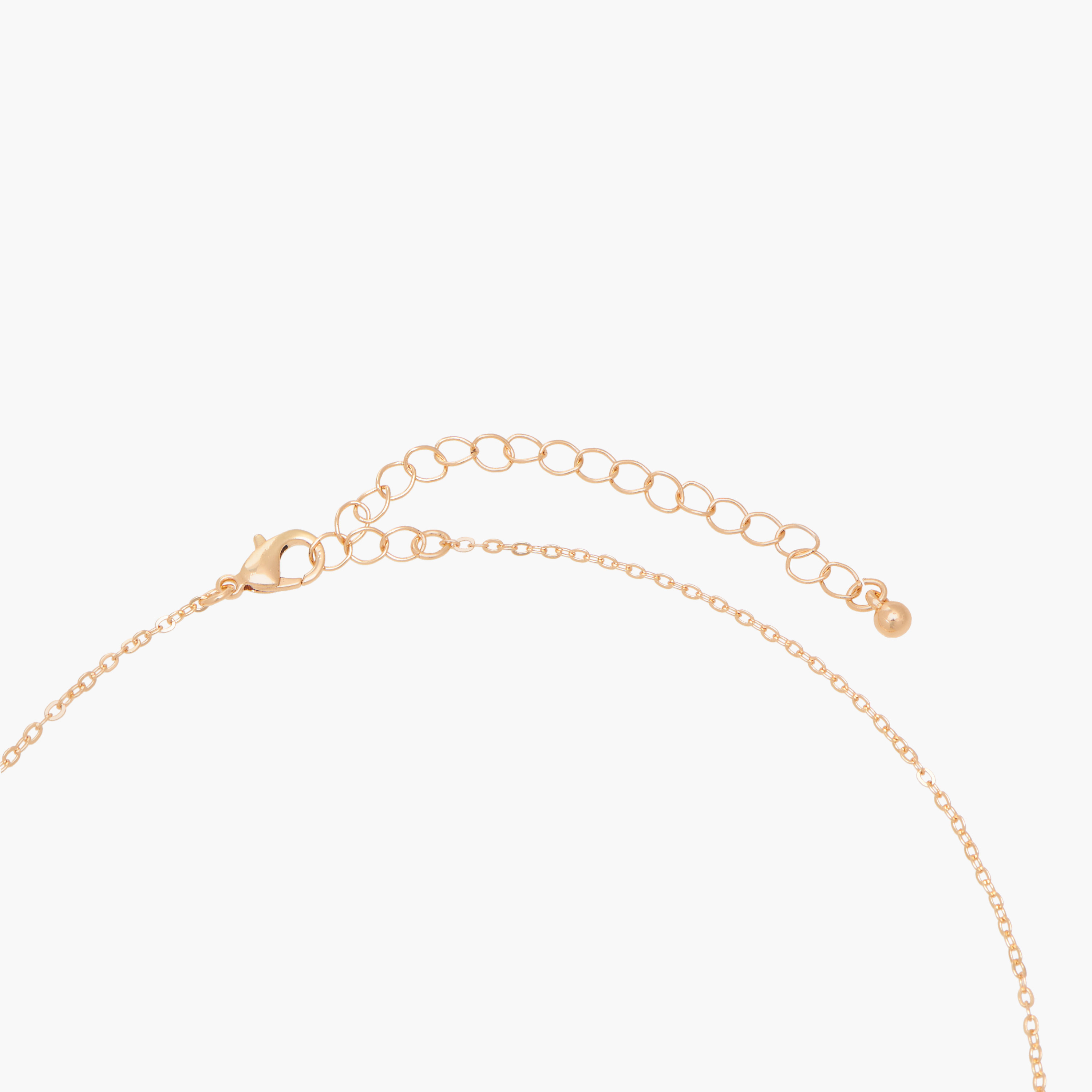 عقد ذهبي اللون بأحجار زيركون-women-watchesandjewellery-jewellery-necklacesandpendants-image-4