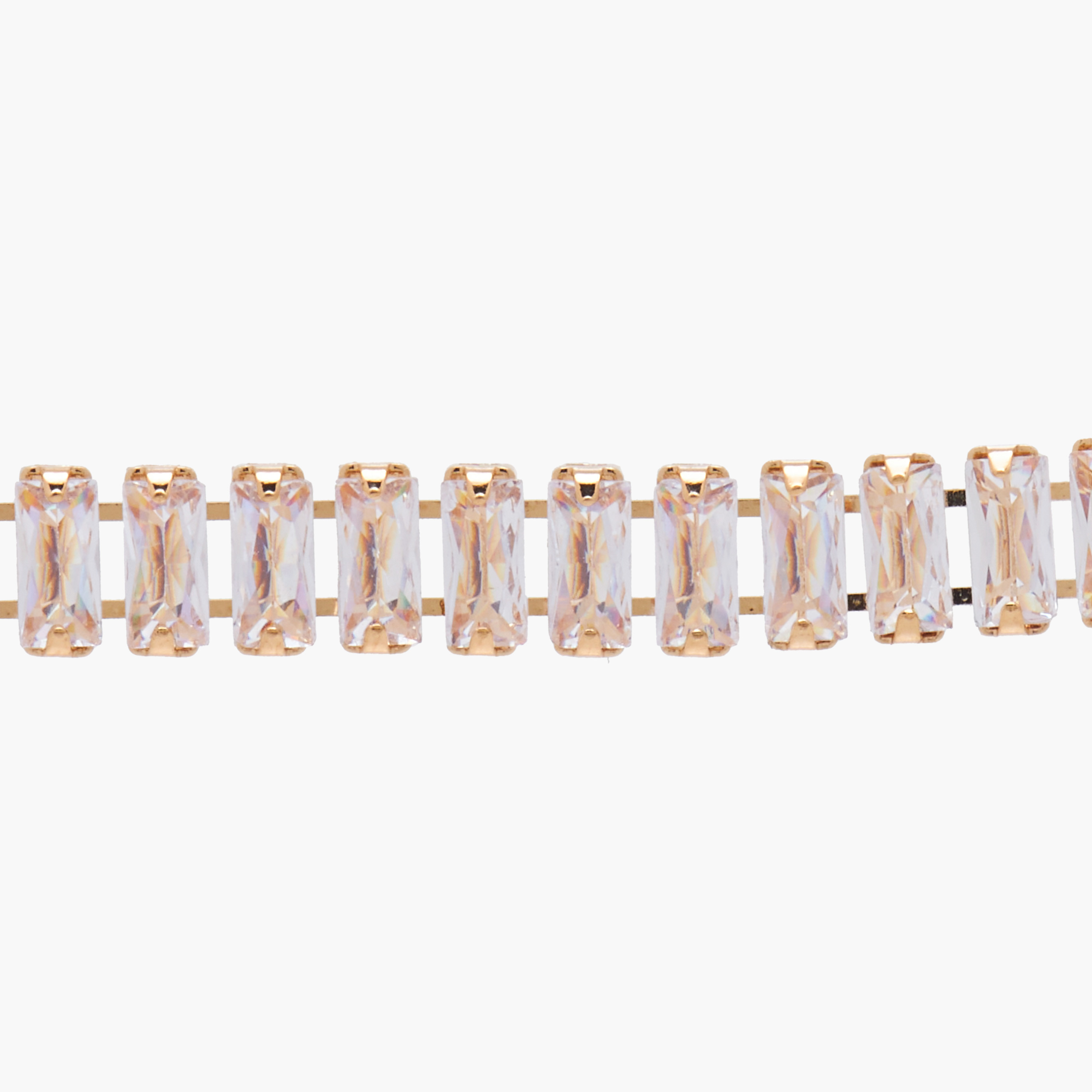 Metal Cubic Zirconia Embellished Bracelet-women-watchesandjewellery-jewellery-banglesandbracelets-image-5