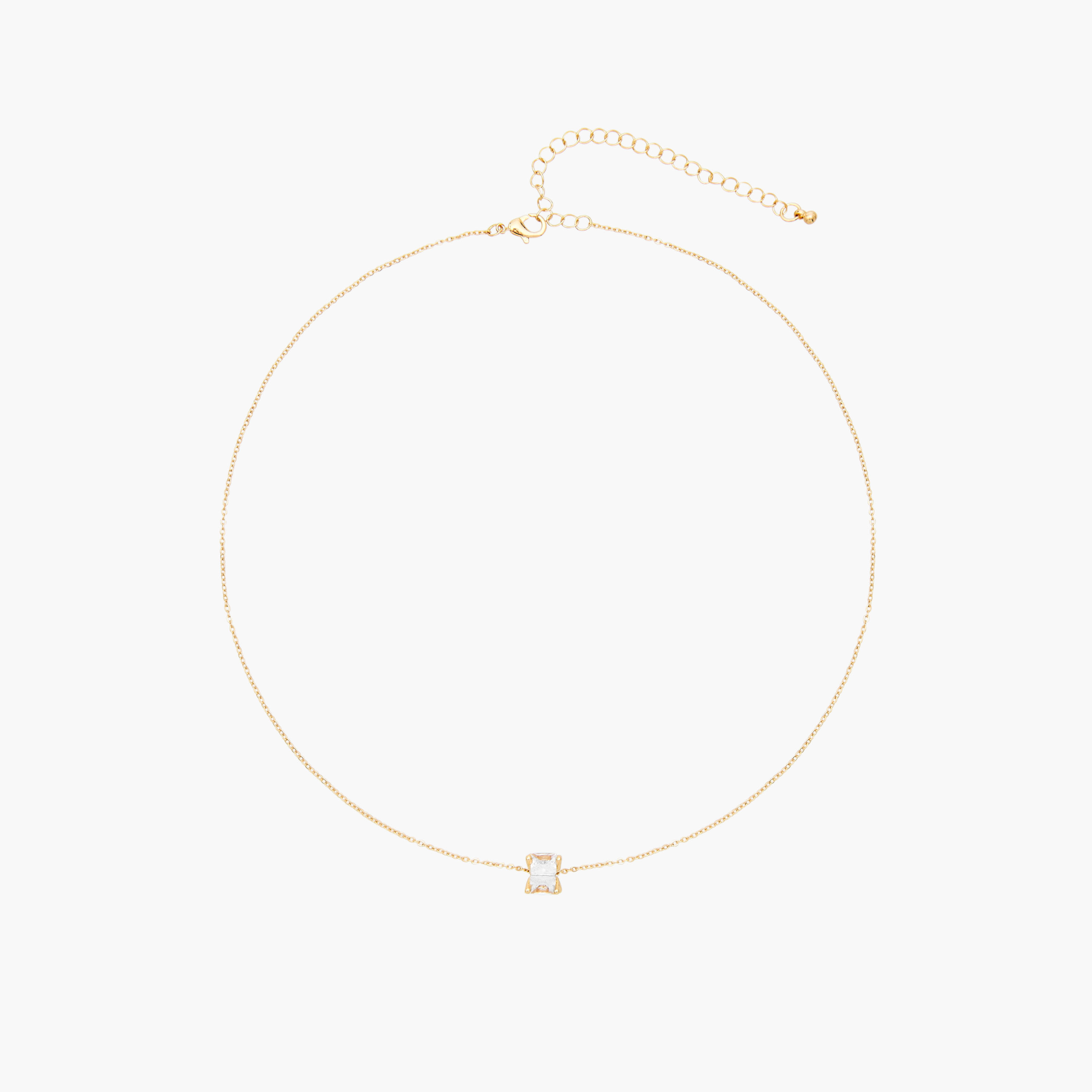 Set of 2 - Stone Embellished Pendant Necklace and Earrings-women-watchesandjewellery-jewellery-jewellerysets-image-2
