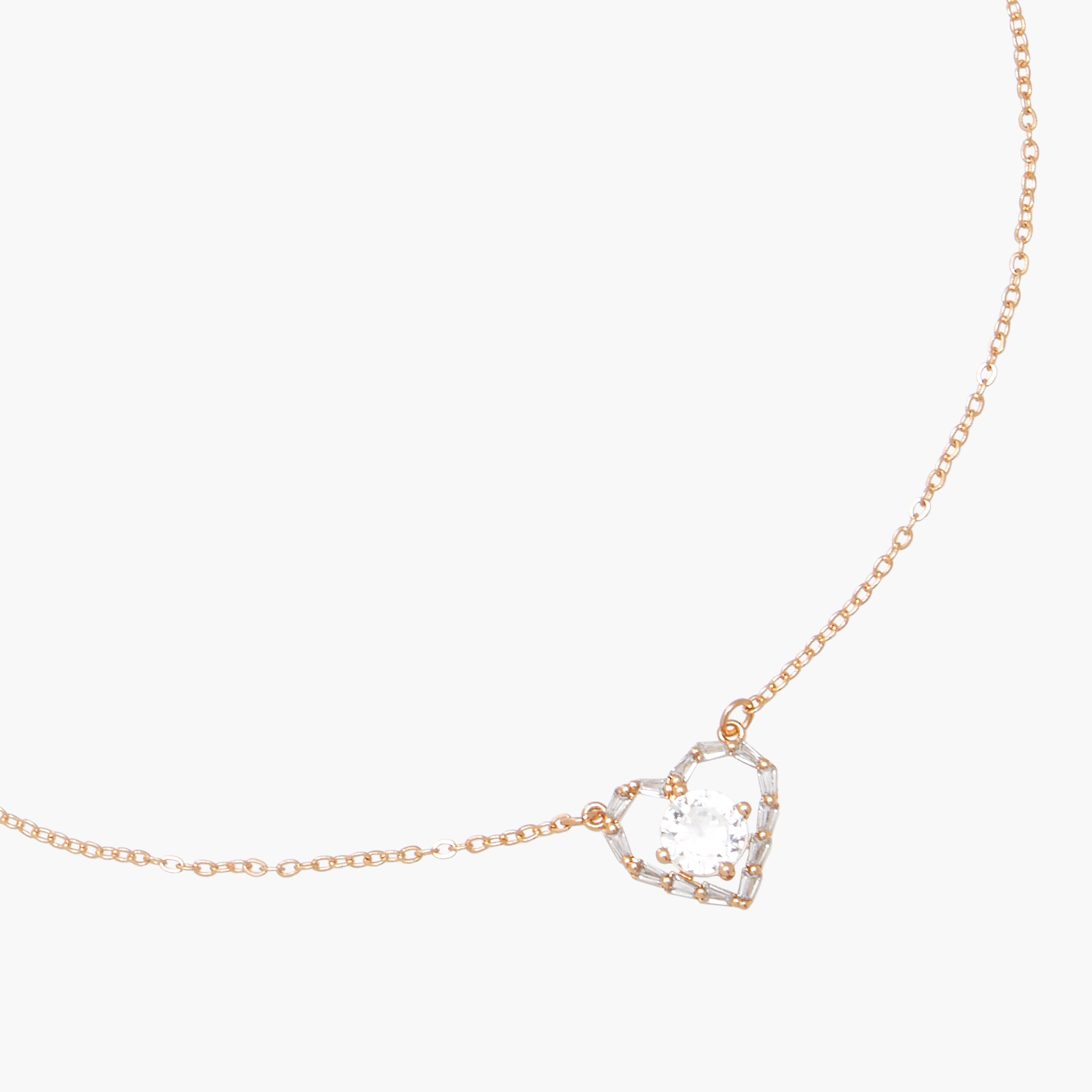 Cubic Zirconia Pendant Necklace-women-watchesandjewellery-jewellery-necklacesandpendants-image-2