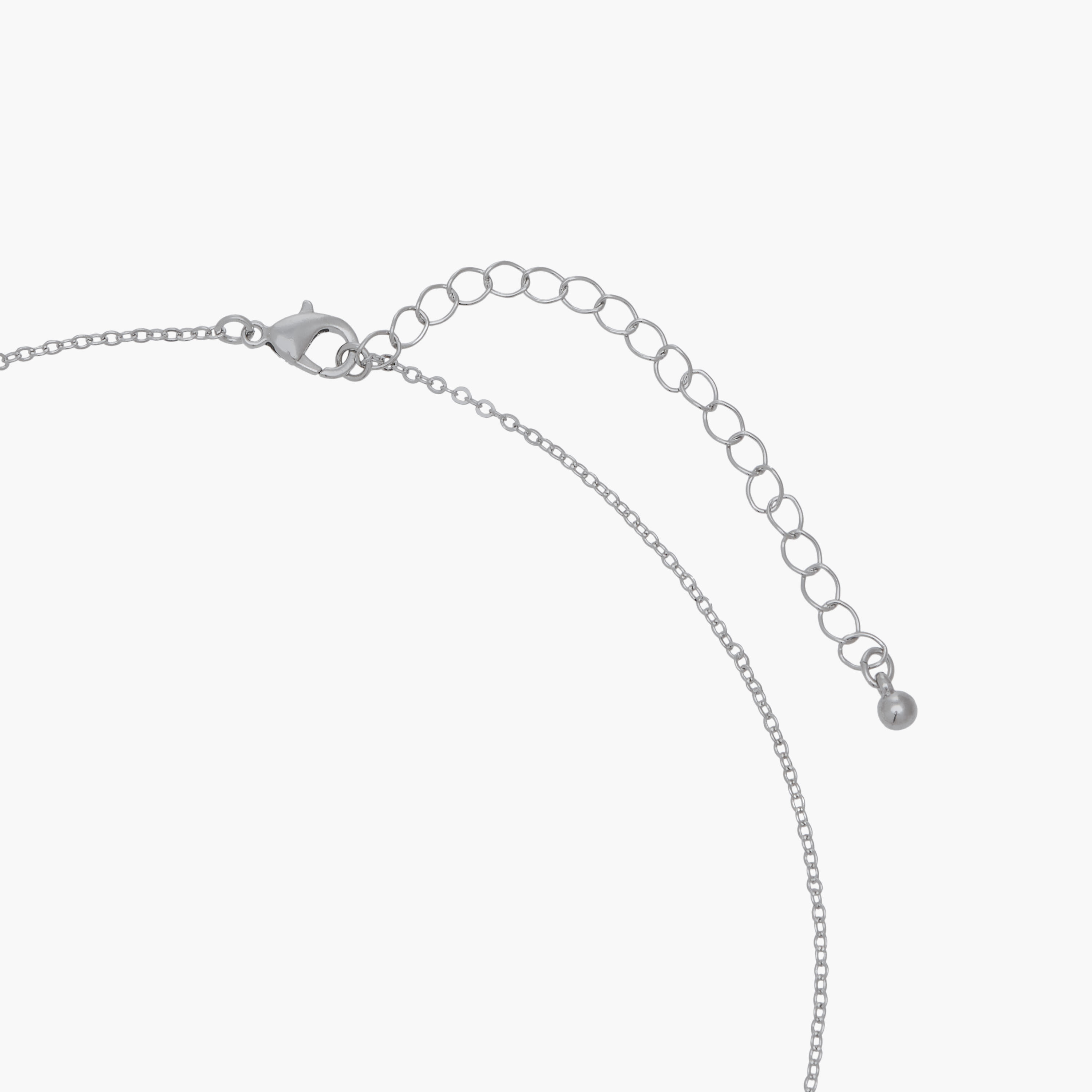 طقم عقد بدلاية وسوار وحلقان مزينة بزركون مكعب - 3 قطع-women-watchesandjewellery-jewellery-jewellerysets-image-5