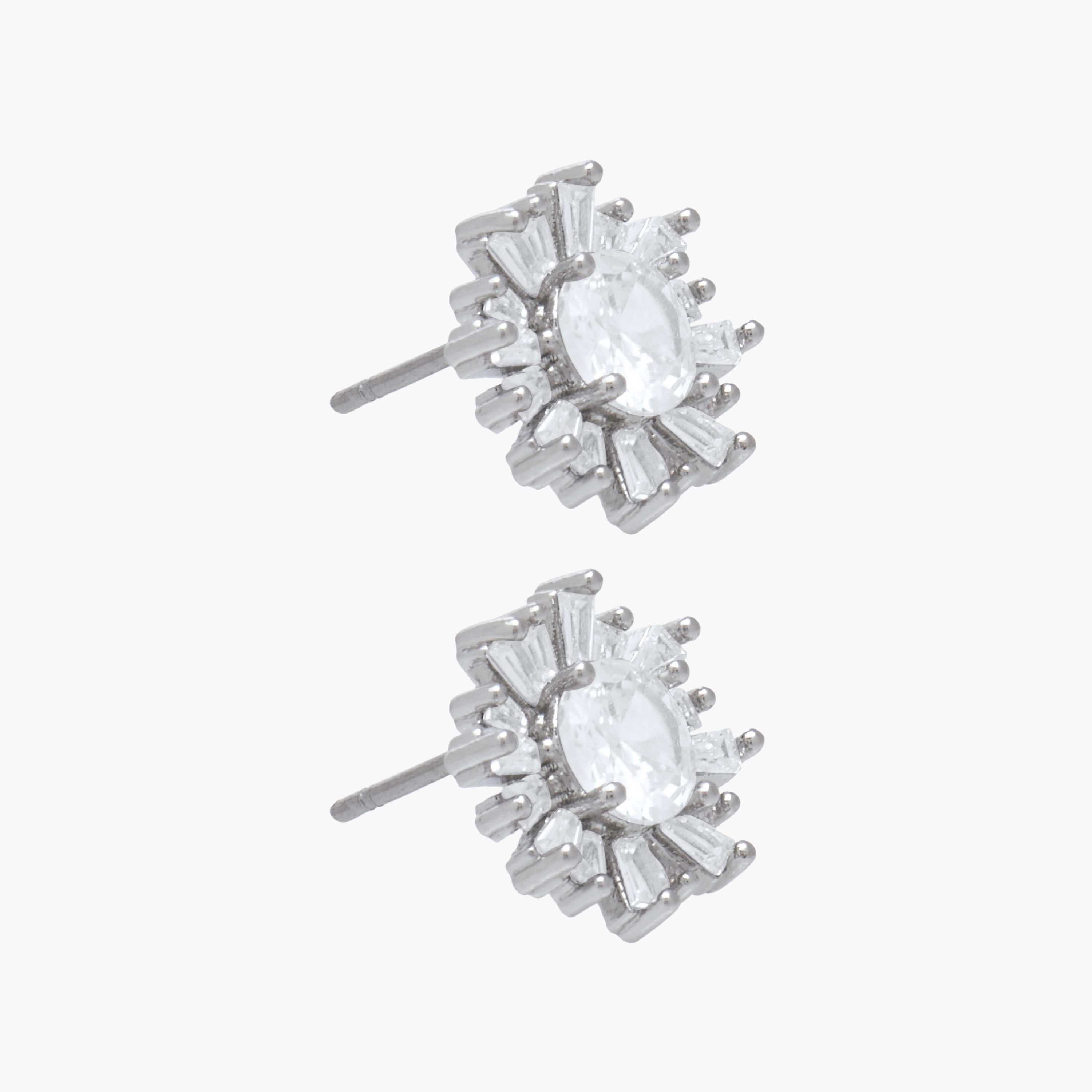 طقم عقد بدلاية وسوار وحلقان مزينة بزركون مكعب - 3 قطع-women-watchesandjewellery-jewellery-jewellerysets-image-8