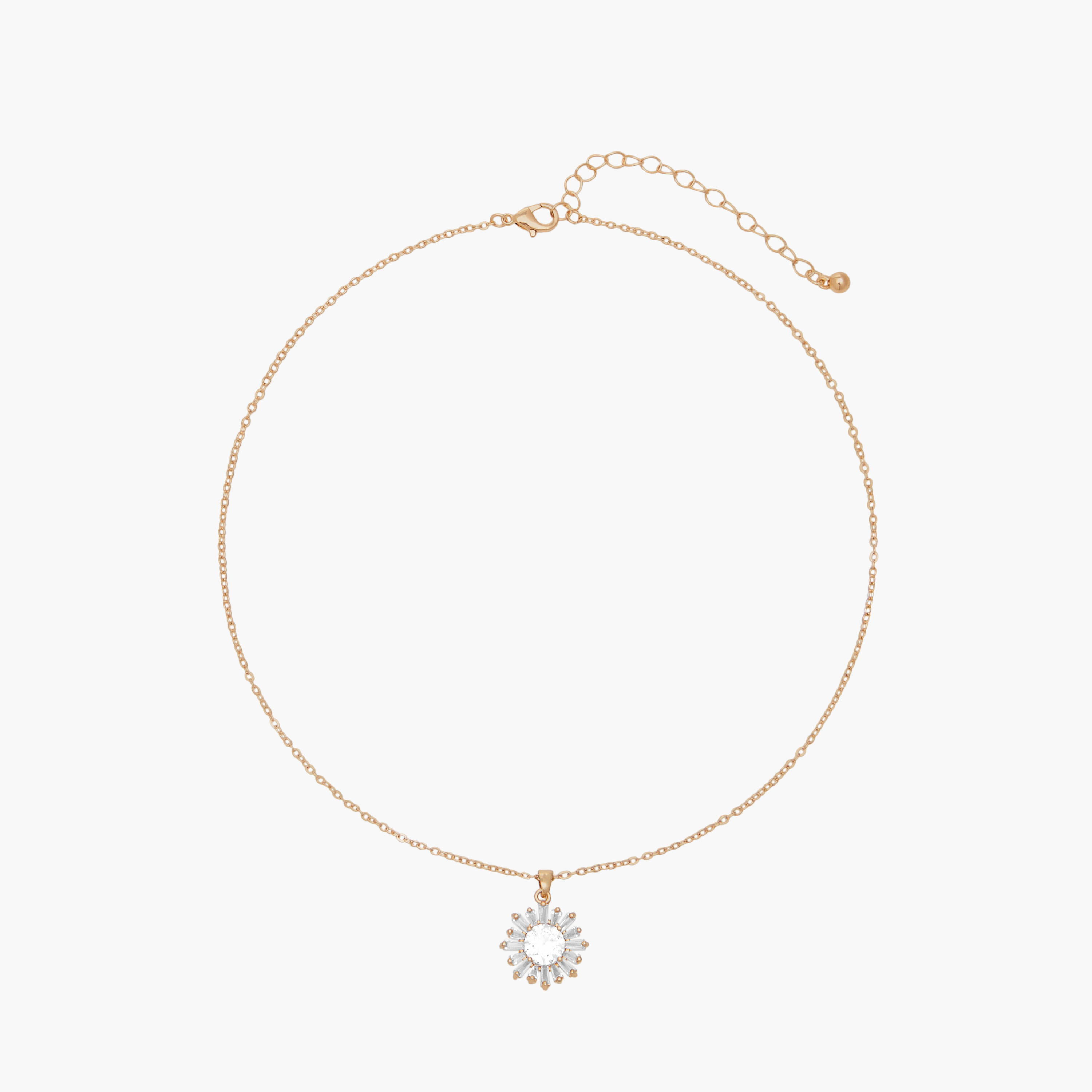 طقم حلقان وسوار وعقد بدلاية مرصّعة بزركون مكعب – 3 قطع-women-watchesandjewellery-jewellery-jewellerysets-image-2