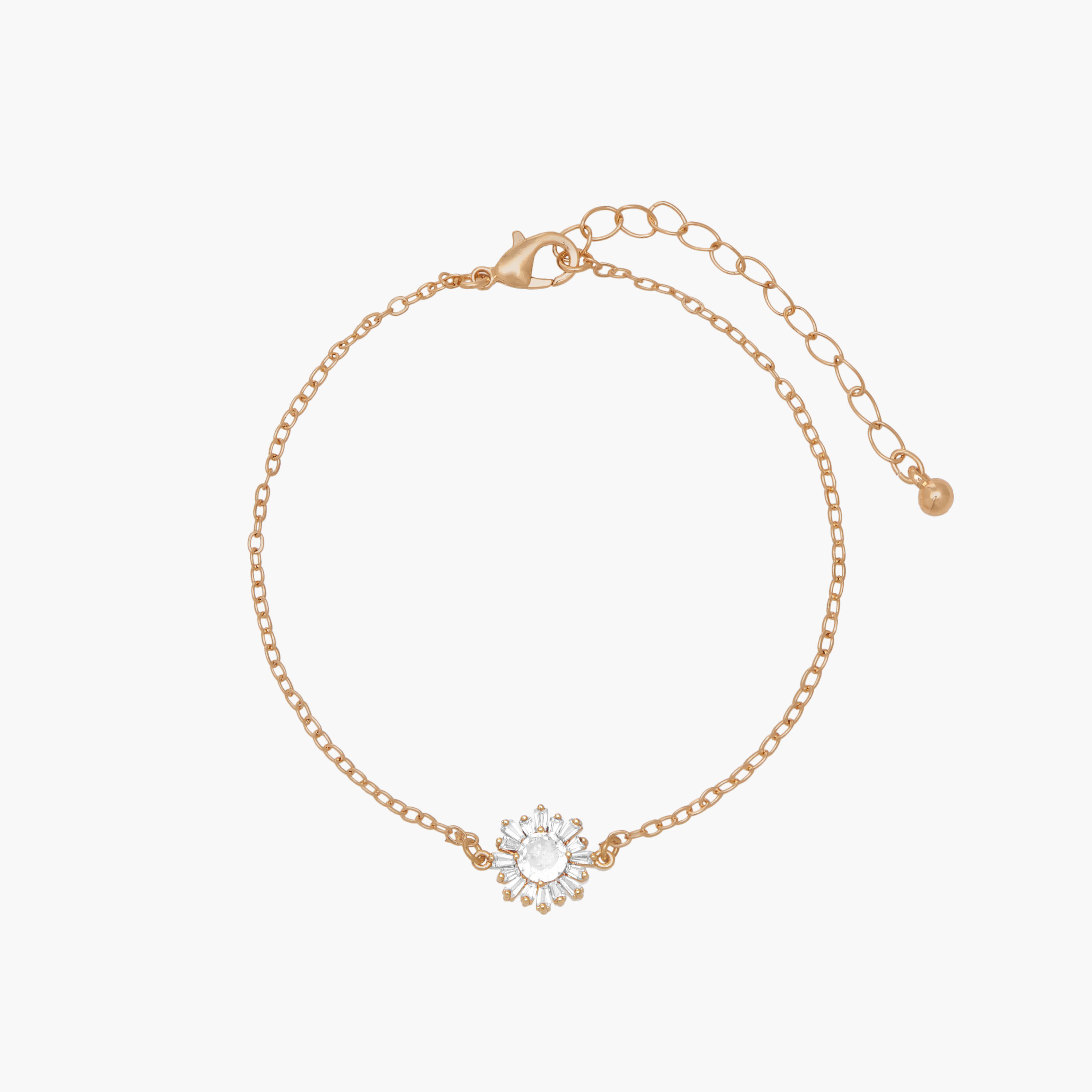طقم حلقان وسوار وعقد بدلاية مرصّعة بزركون مكعب – 3 قطع-women-watchesandjewellery-jewellery-jewellerysets-image-3