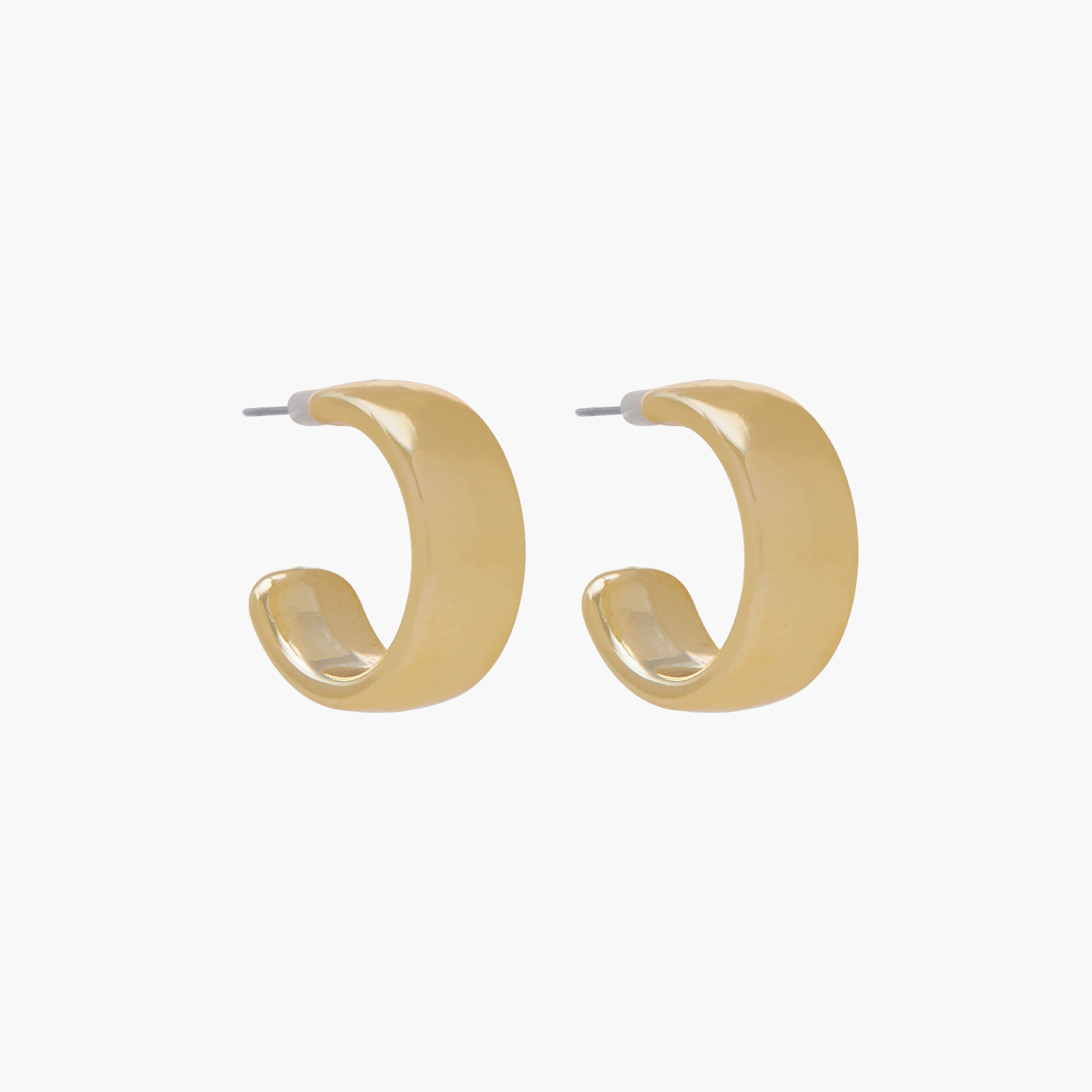 حلقان حلقية ميتاليك متنوعة بمكبس إغلاق - عبوة 3 قطع-women-watchesandjewellery-jewellery-earrings-image-2