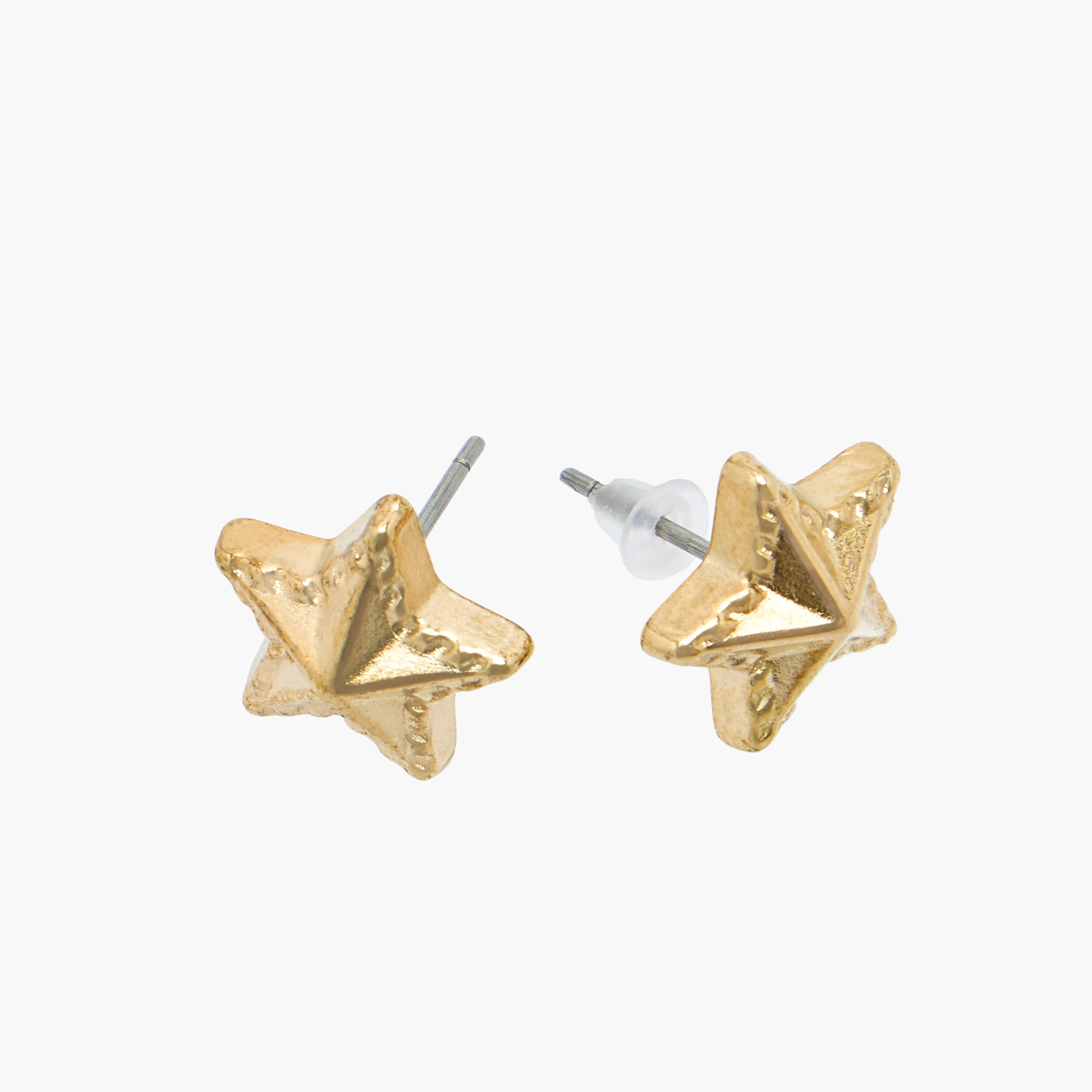 Pack of 12 Metallic Stud Earrings with Pushback Closure-women-watchesandjewellery-jewellery-earrings-image-4