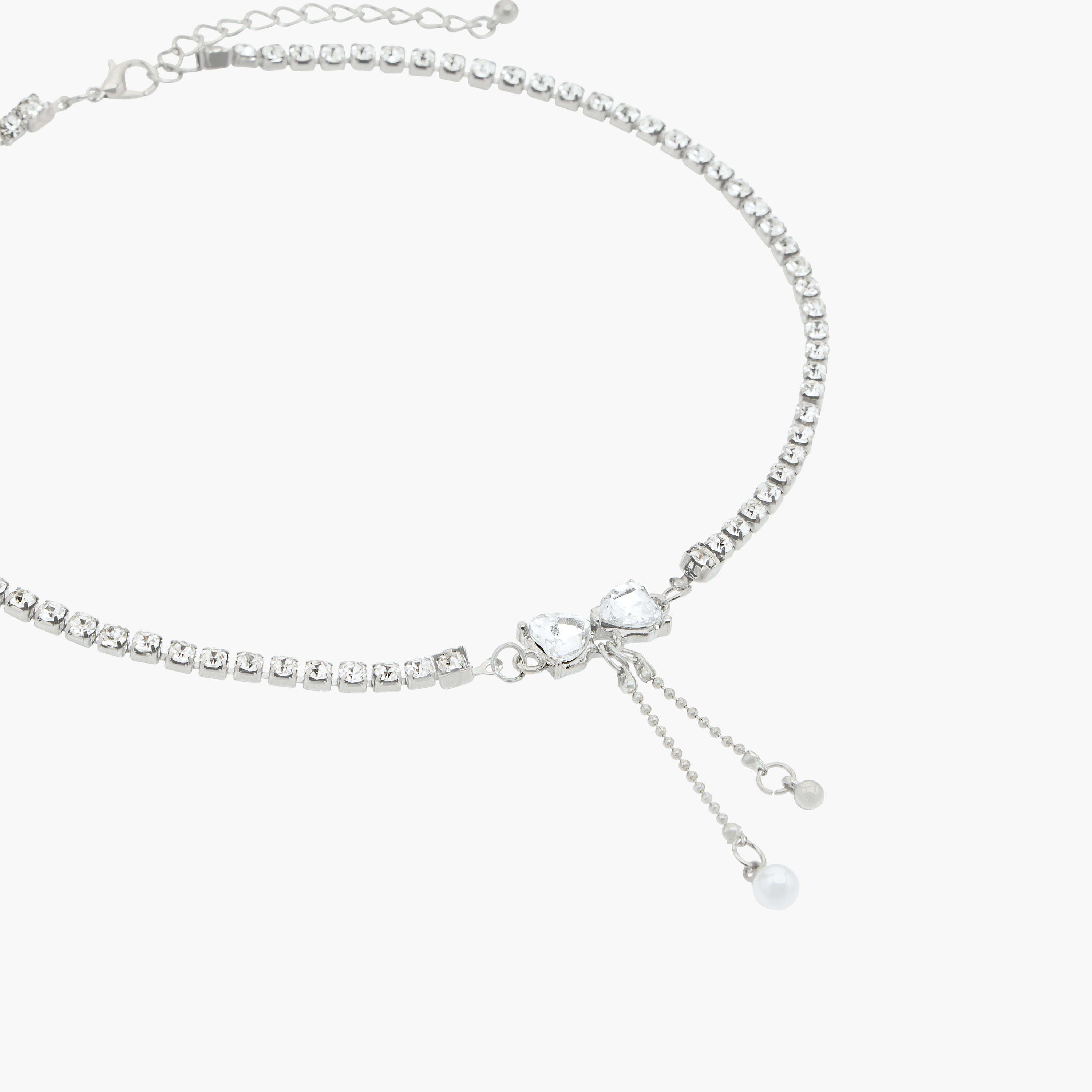 عقد معدن مزيّن بالأحجار-women-watchesandjewellery-jewellery-necklacesandpendants-image-2