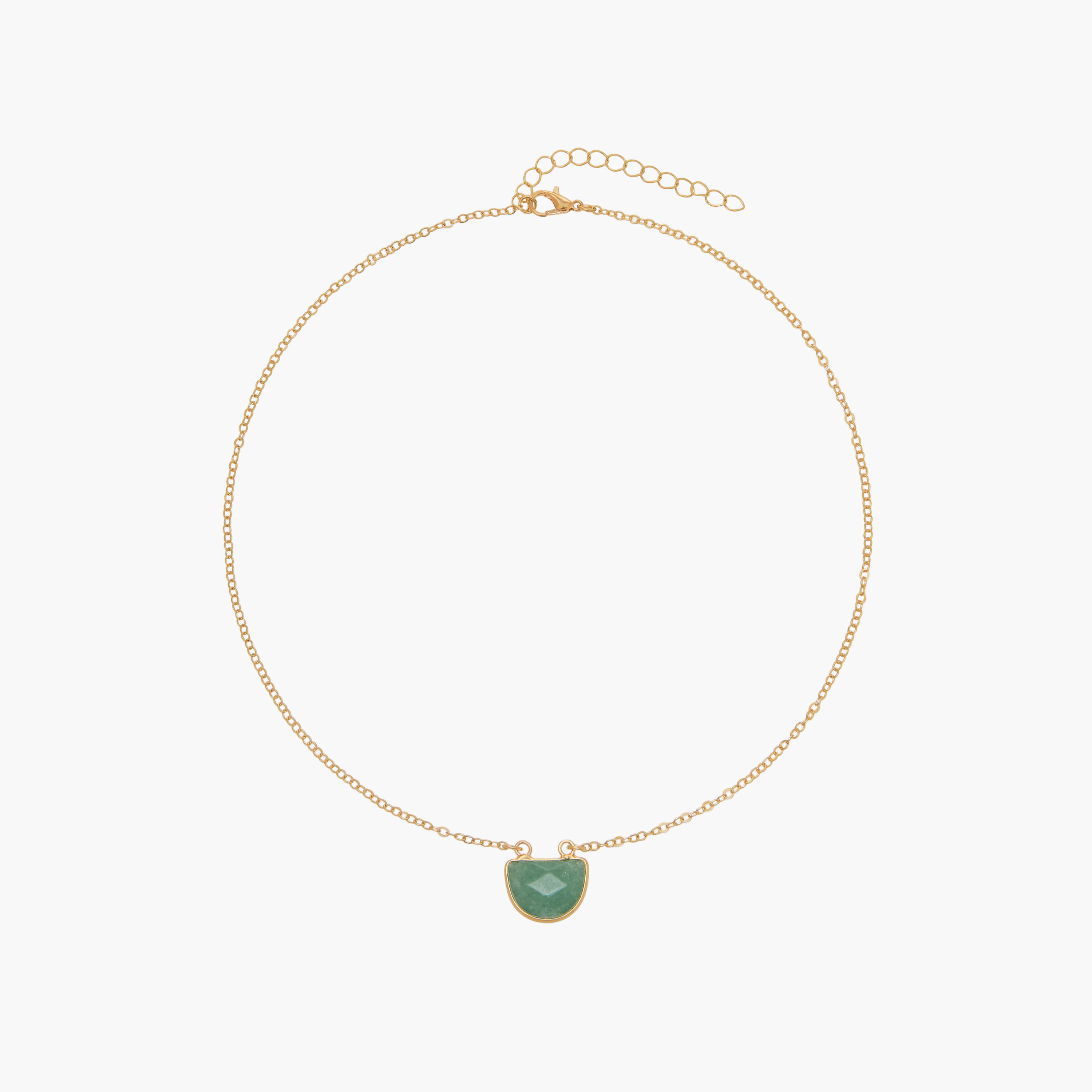 Gold Toned Stone Embellished Necklace-women-watchesandjewellery-jewellery-necklacesandpendants-image-1