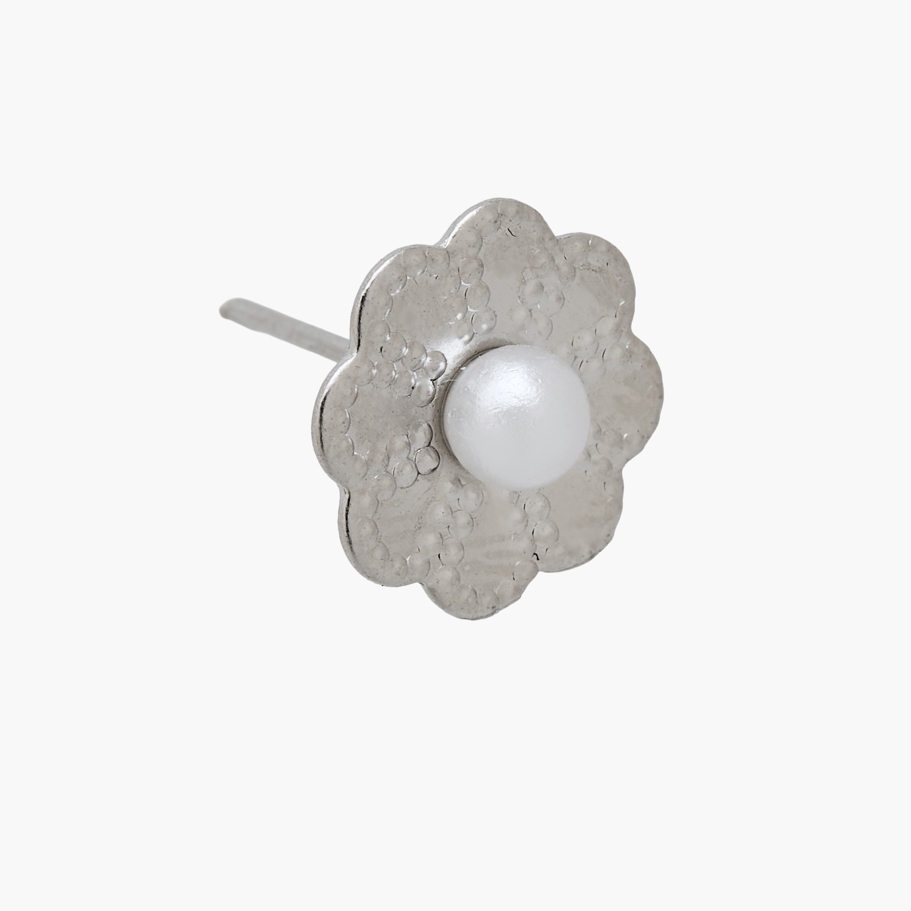 حلقان باللون الفضي بمكبس إغلاق خلفي - طقم 20 زوج-women-watchesandjewellery-jewellery-earrings-image-5