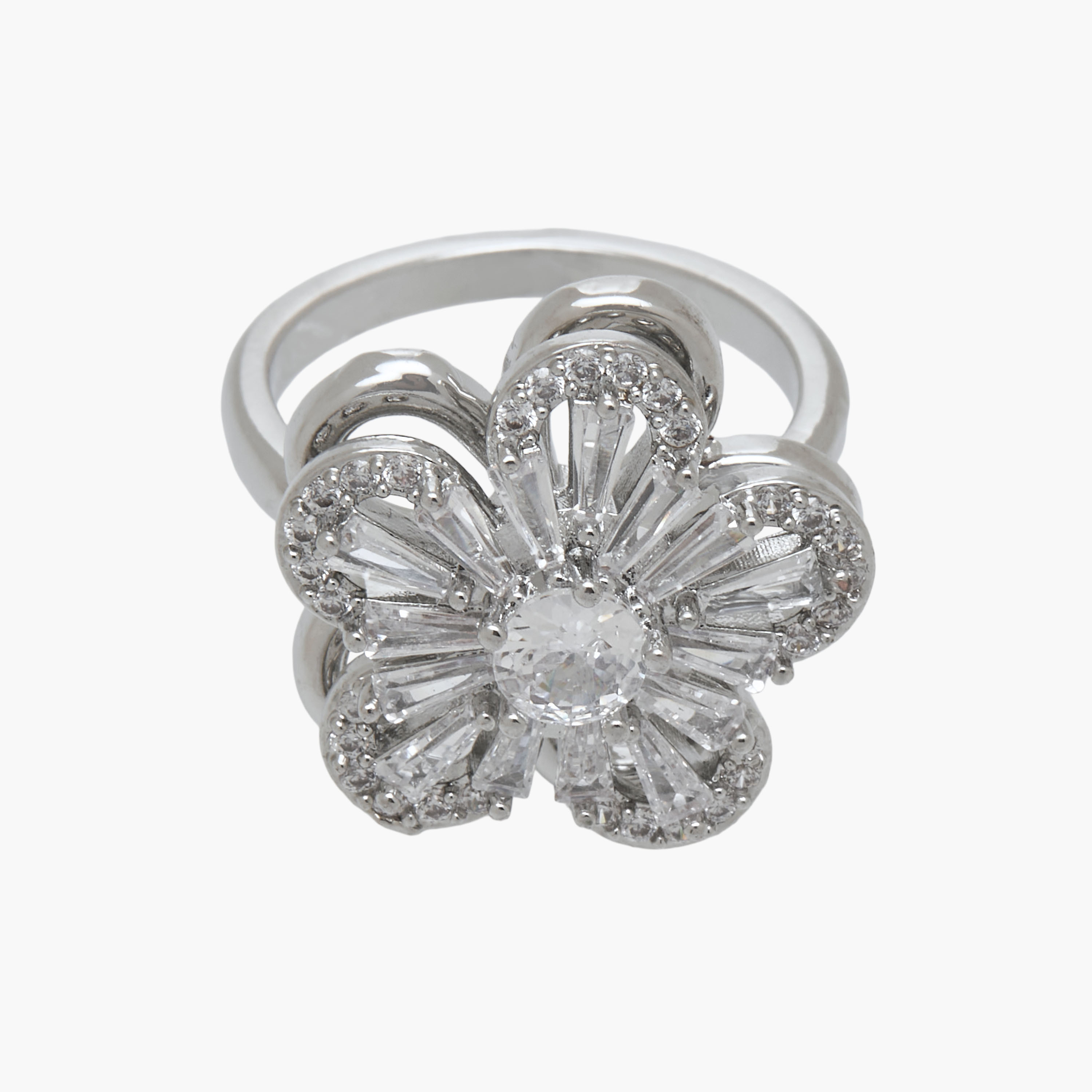 Adjustable Metal Ring with Cubic Zirconia Embellishment-women-watchesandjewellery-jewellery-rings-image-2