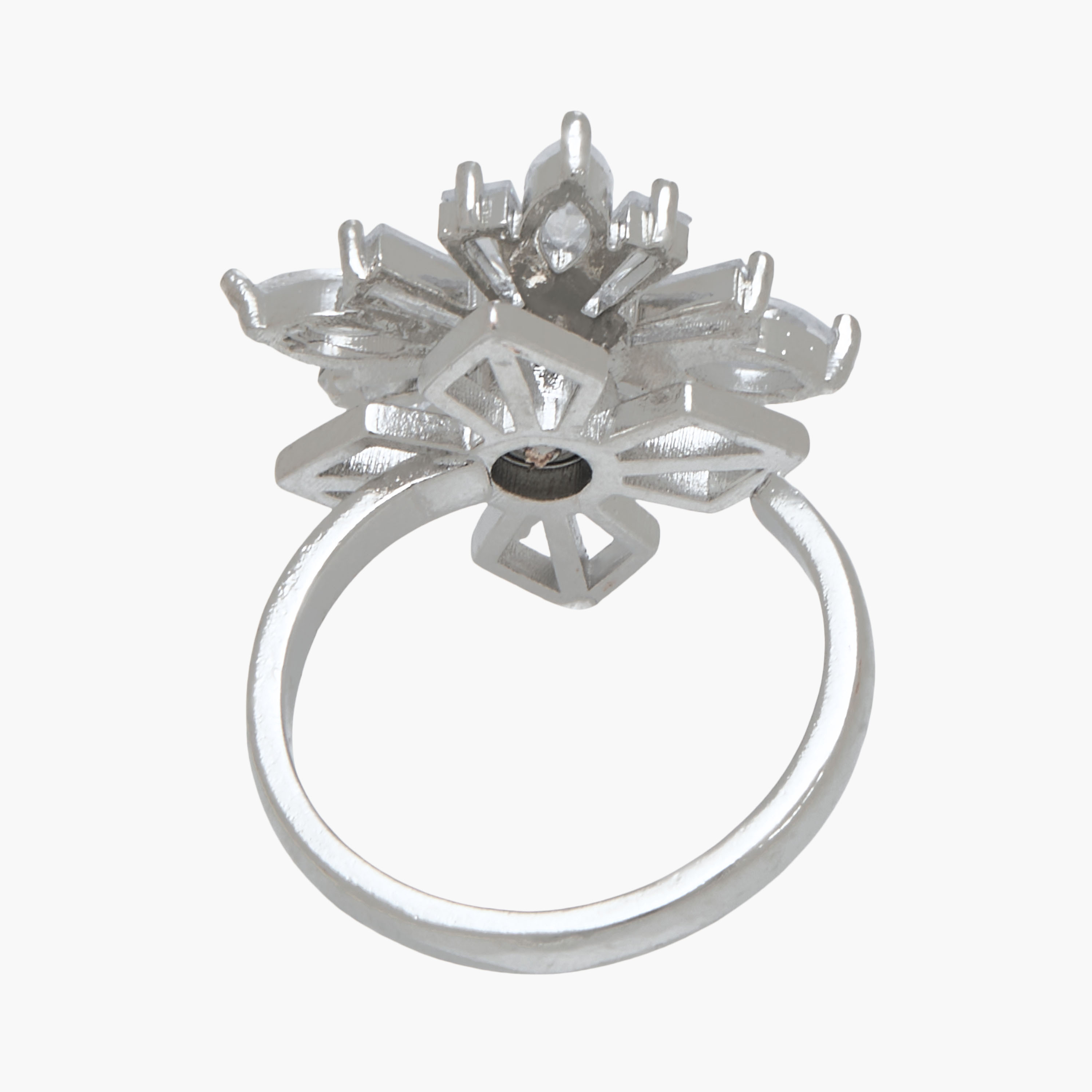 Metal Ring with Cubic Zirconia Embellishment-women-watchesandjewellery-jewellery-rings-image-3