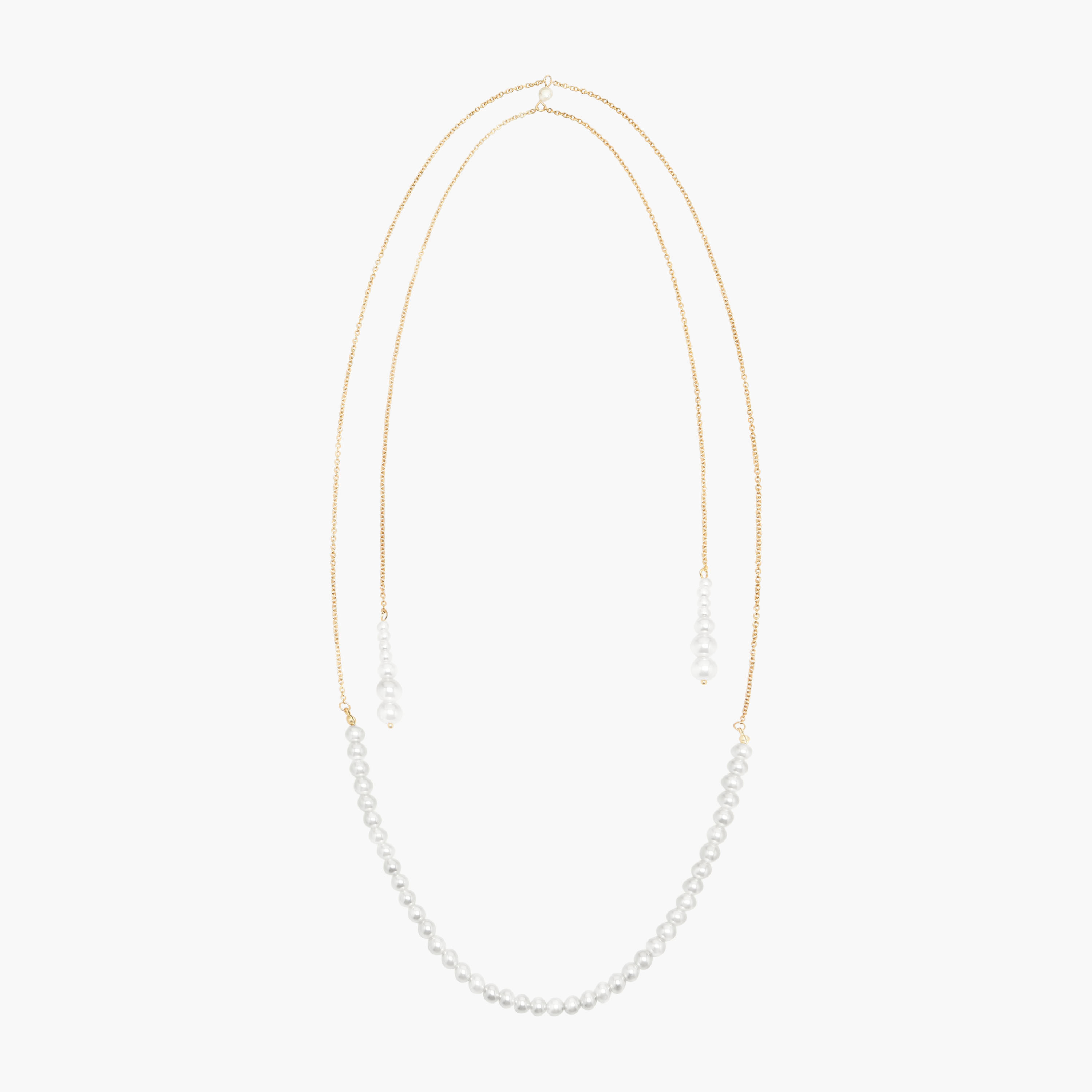 عقد معدن مزين باللؤلؤ-women-watchesandjewellery-jewellery-necklacesandpendants-image-1
