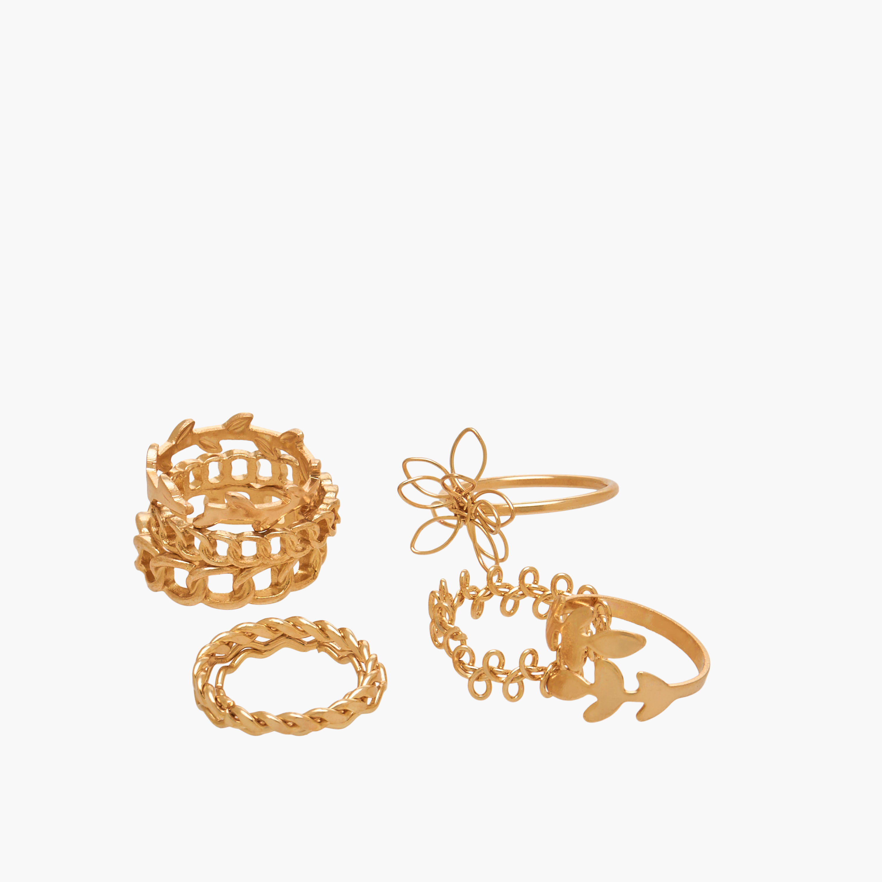 Set of 21 - Metal Ring with Assorted Design-women-watchesandjewellery-jewellery-rings-image-2
