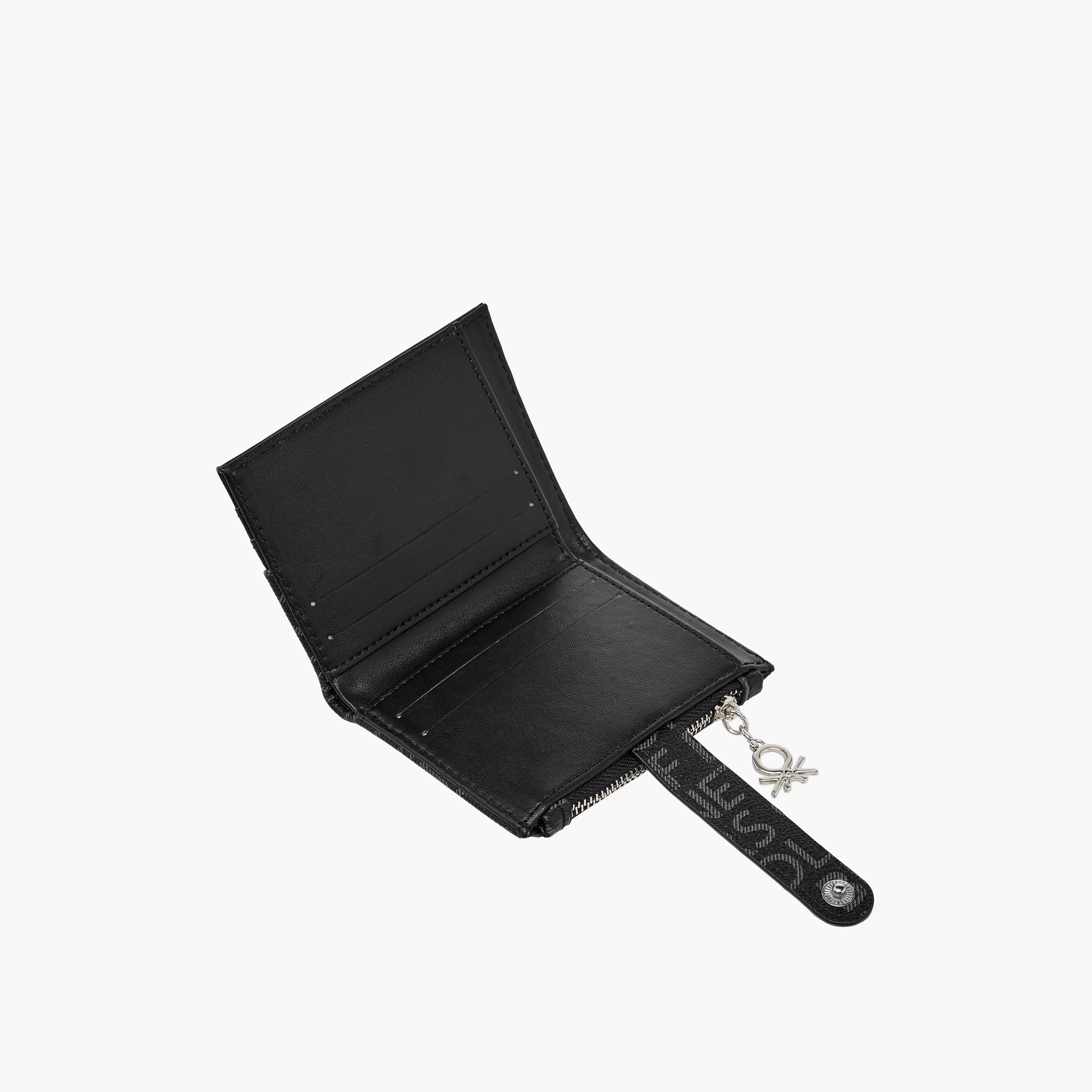 United Colors of Benetton Monogram Print Card Holder-women-bagsandwallets-wallets-image-5