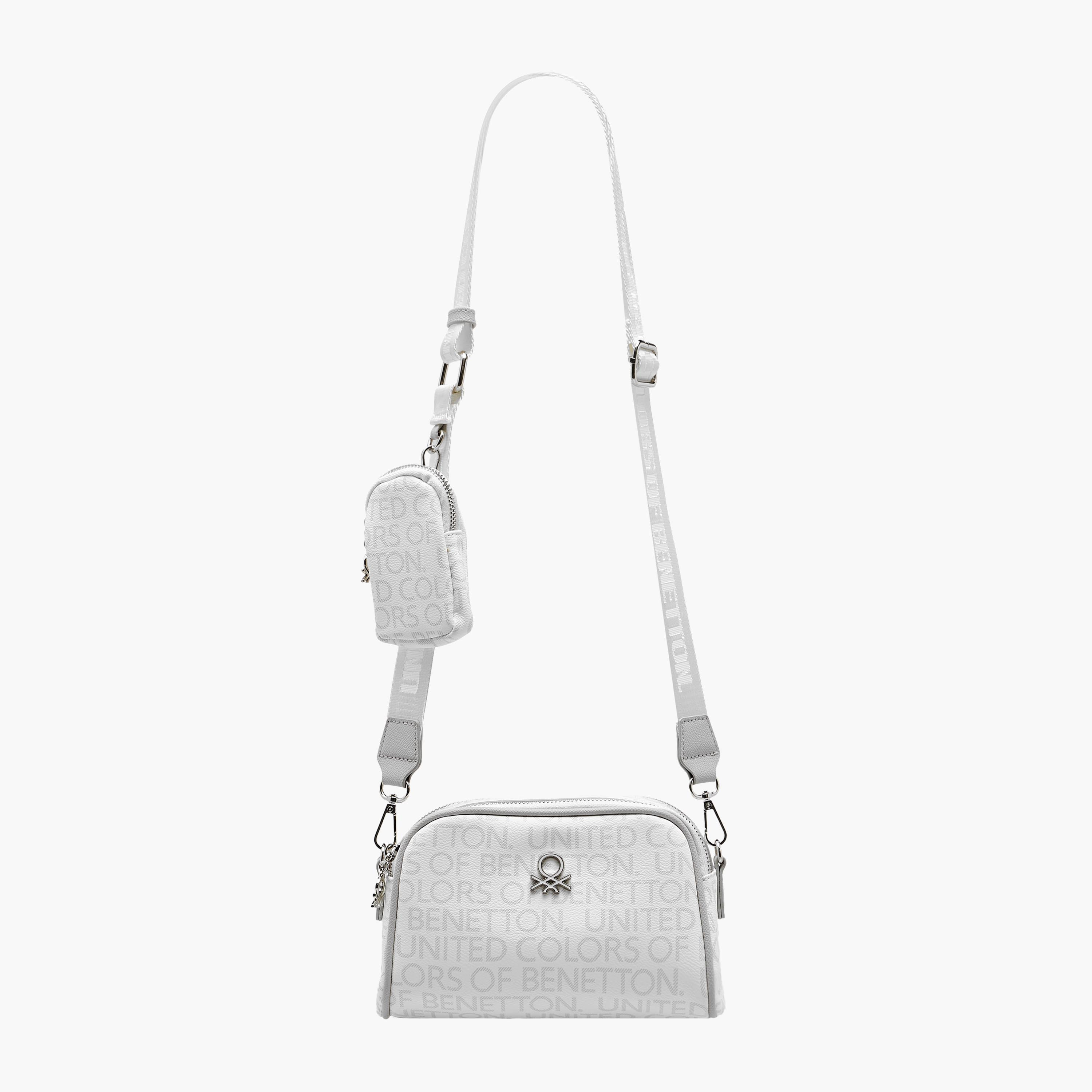 شنطة كروس بودي مع محفظة بطبعات مونوجرام من يونايتد كلرز أوف بينيتون-women-bagsandwallets-handbags-image-3