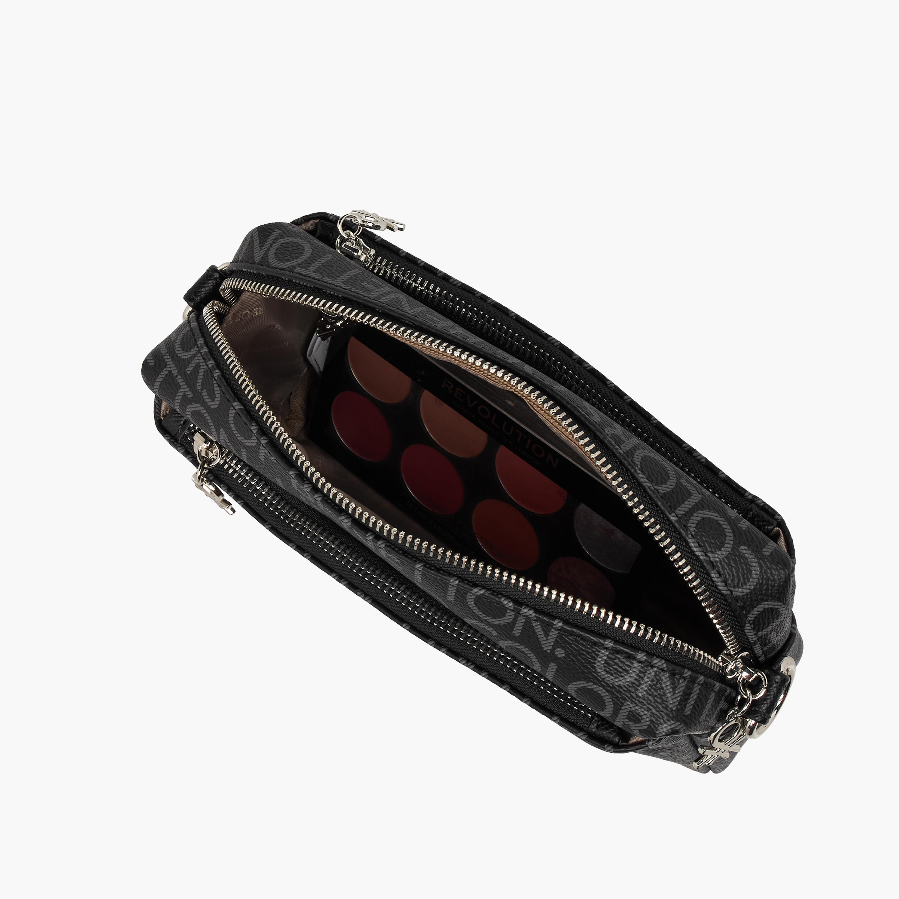 United Colors of Benetton Monogram Print Crossbody Bag with Detachable Strap-women-bagsandwallets-handbags-image-8