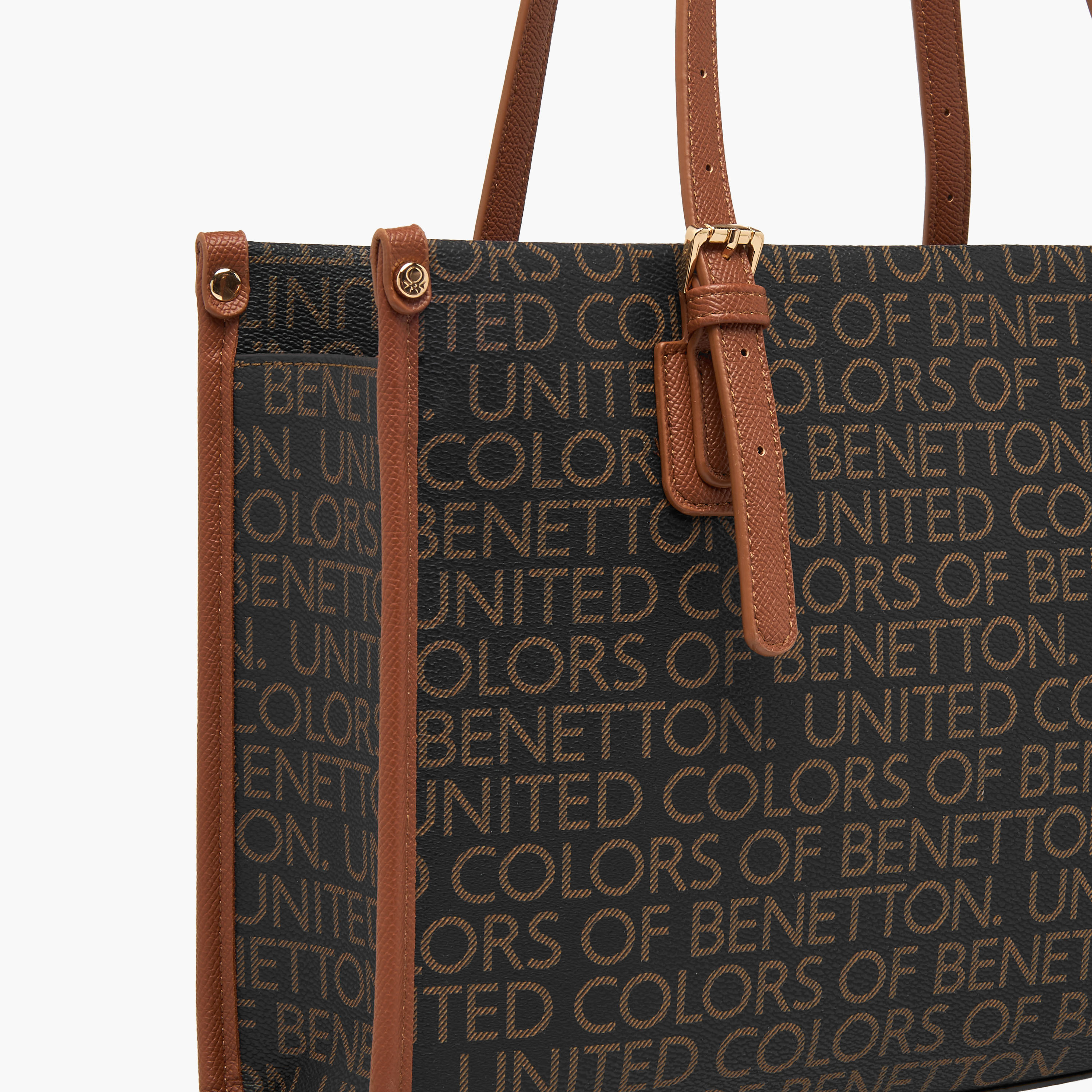 United Colors of Benetton Monogram Print Tote Bag with Double Handle-women-bagsandwallets-handbags-image-6