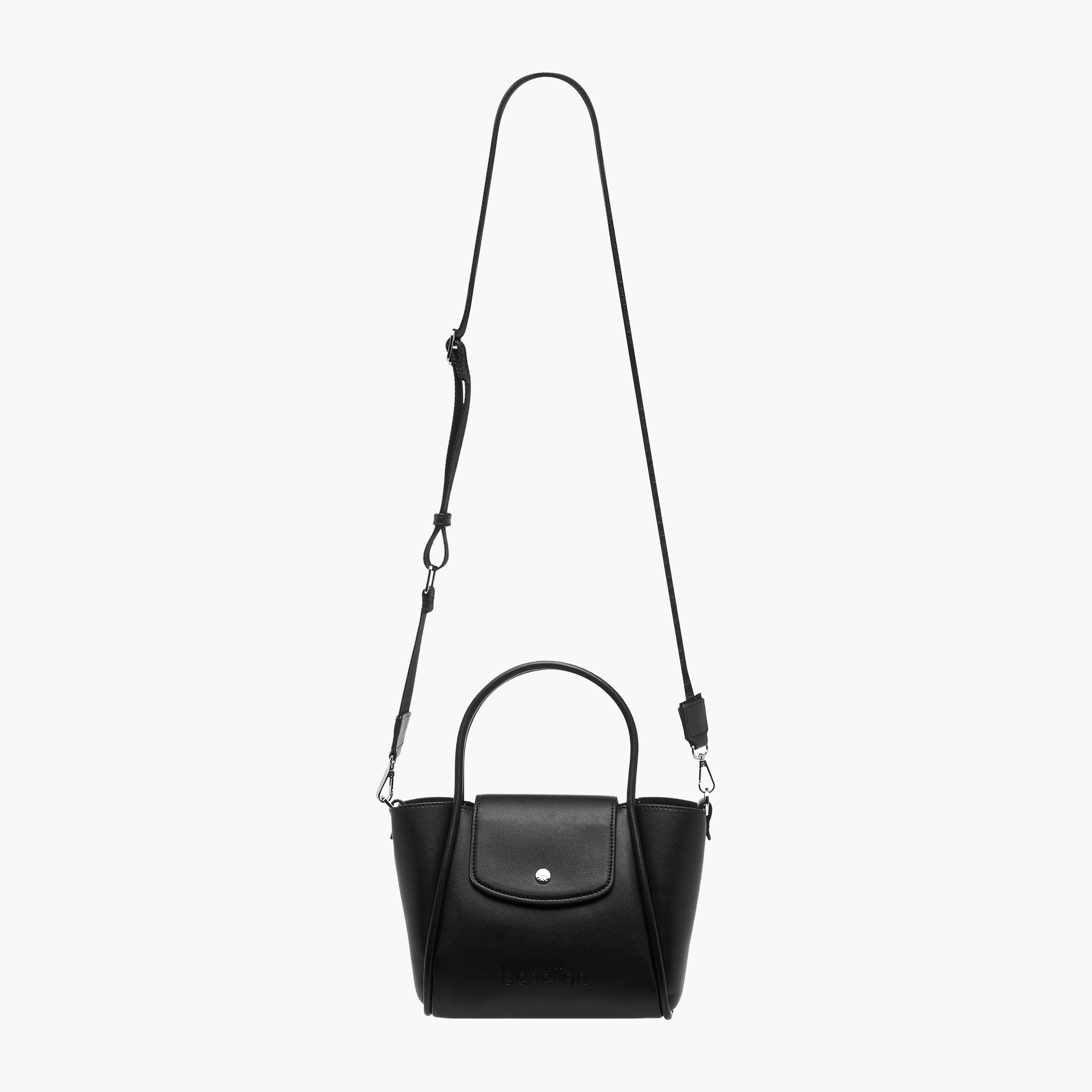 United Colors of Benetton Double Handle Crossbody Bag with Detachable Shoulder Strap-women-bagsandwallets-handbags-image-3