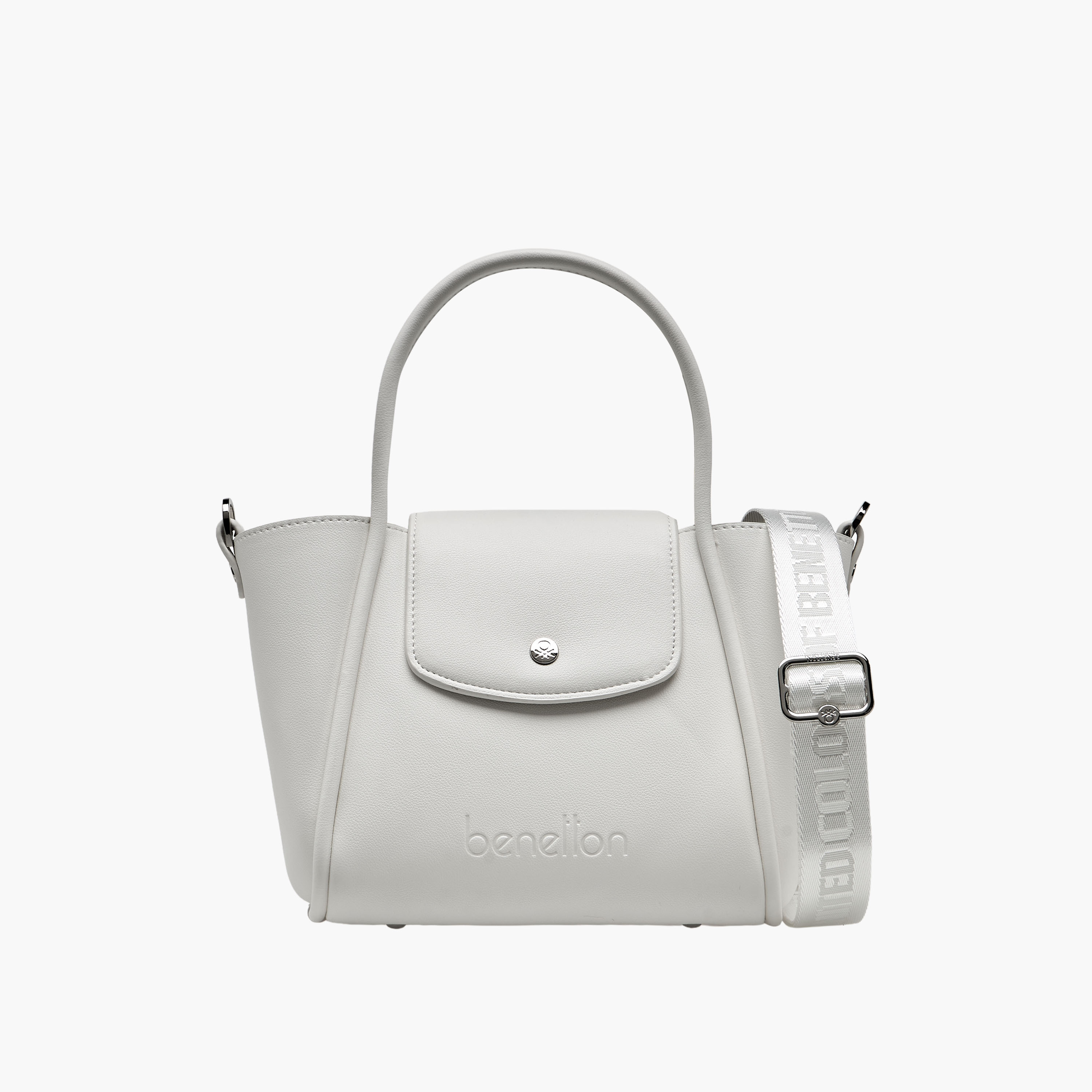 United Colors of Benetton Double Handle Crossbody Bag with Detachable Shoulder Strap-women-bagsandwallets-handbags-image-1