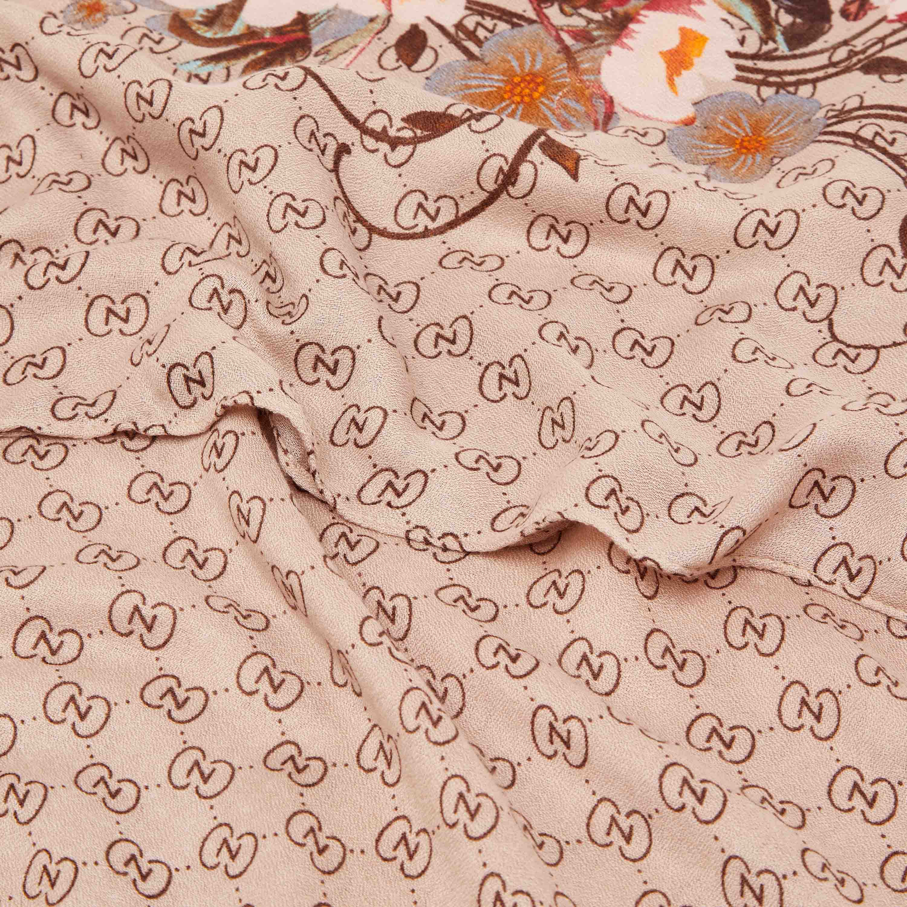 Scarf with Floral Print-women-hairaccessories-others-image-4
