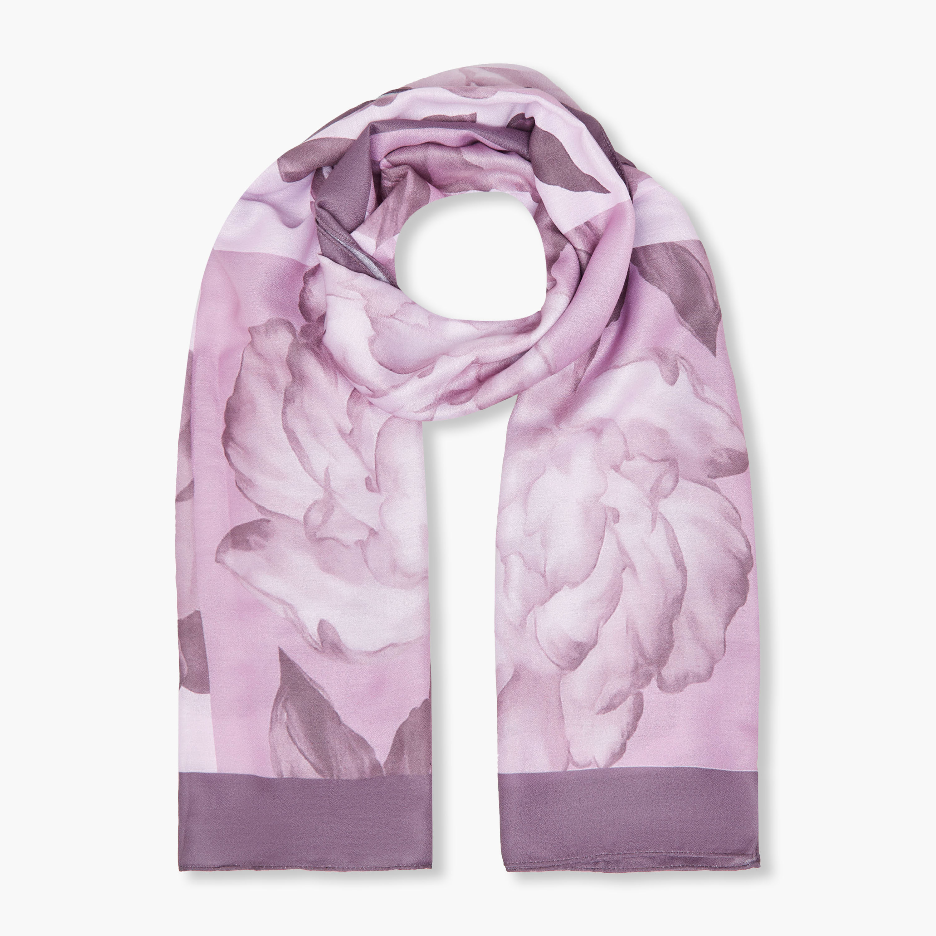 Scarf with Floral Print-women-hairaccessories-others-image-1