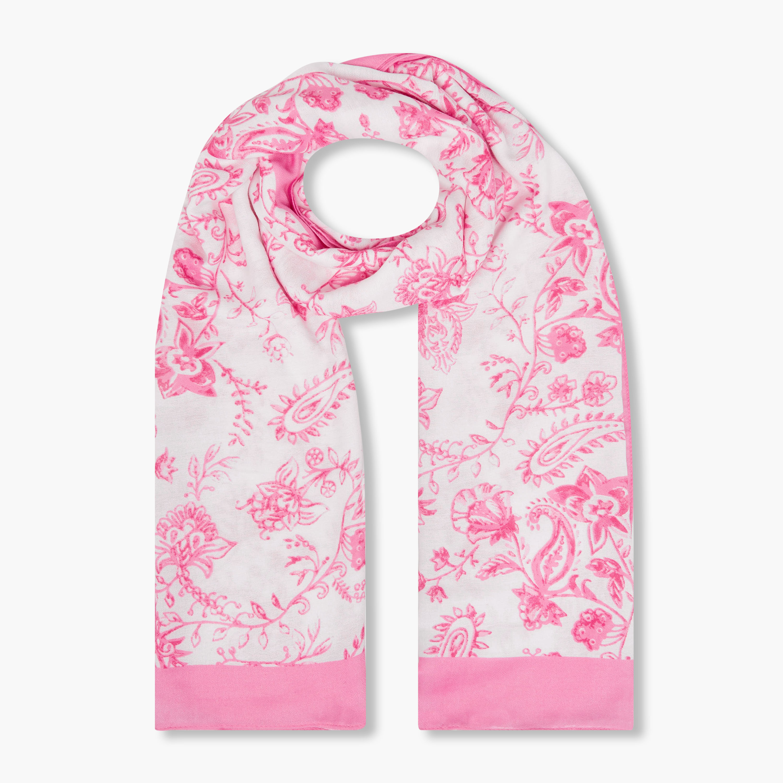Scarf with Floral Print-women-hairaccessories-others-image-1