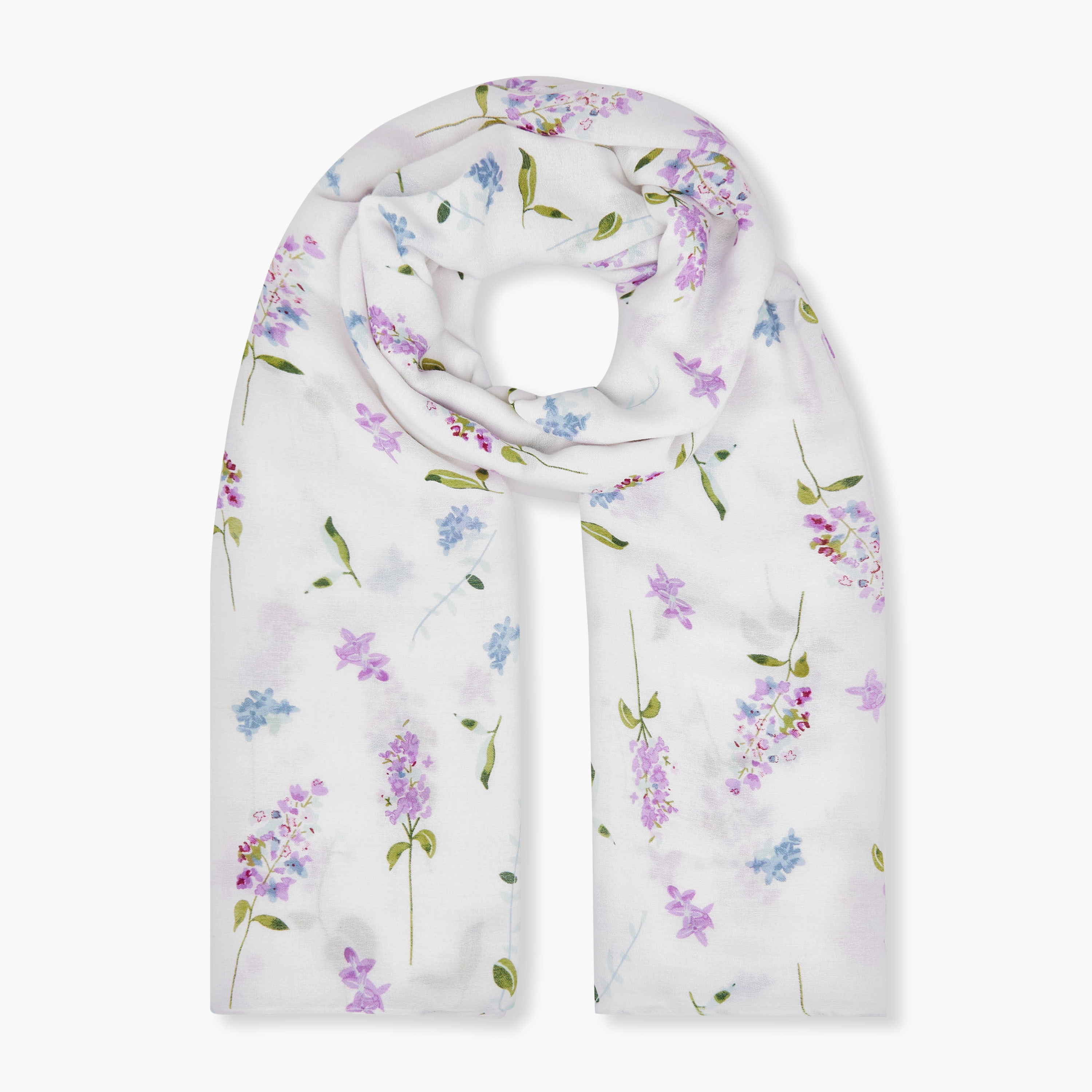 Scarf with Floral Print-women-clothingaccessories-scarves-image-1