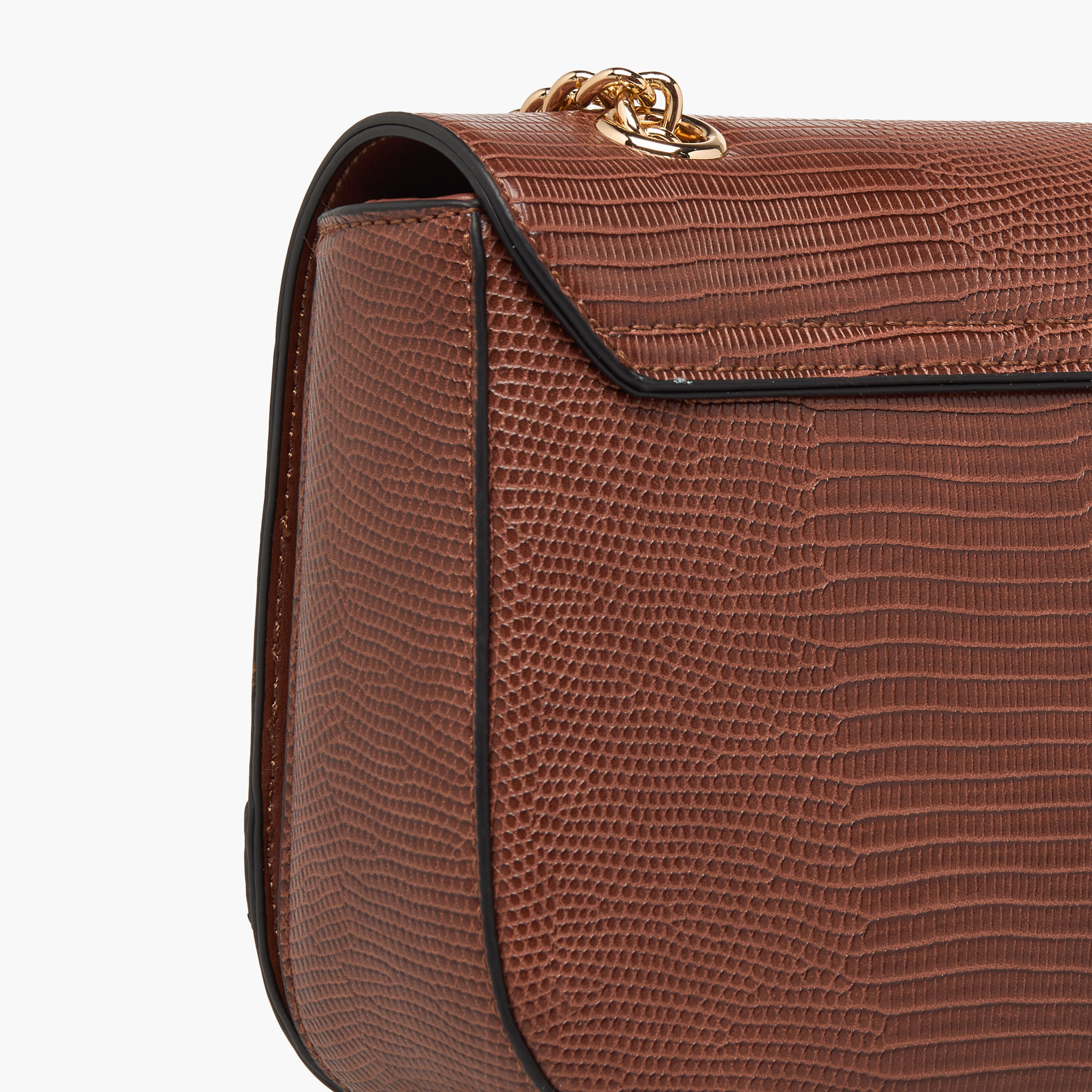 Sasha Jul Textured Crossbody Bag with Chain Strap-women-bagsandwallets-handbags-image-6