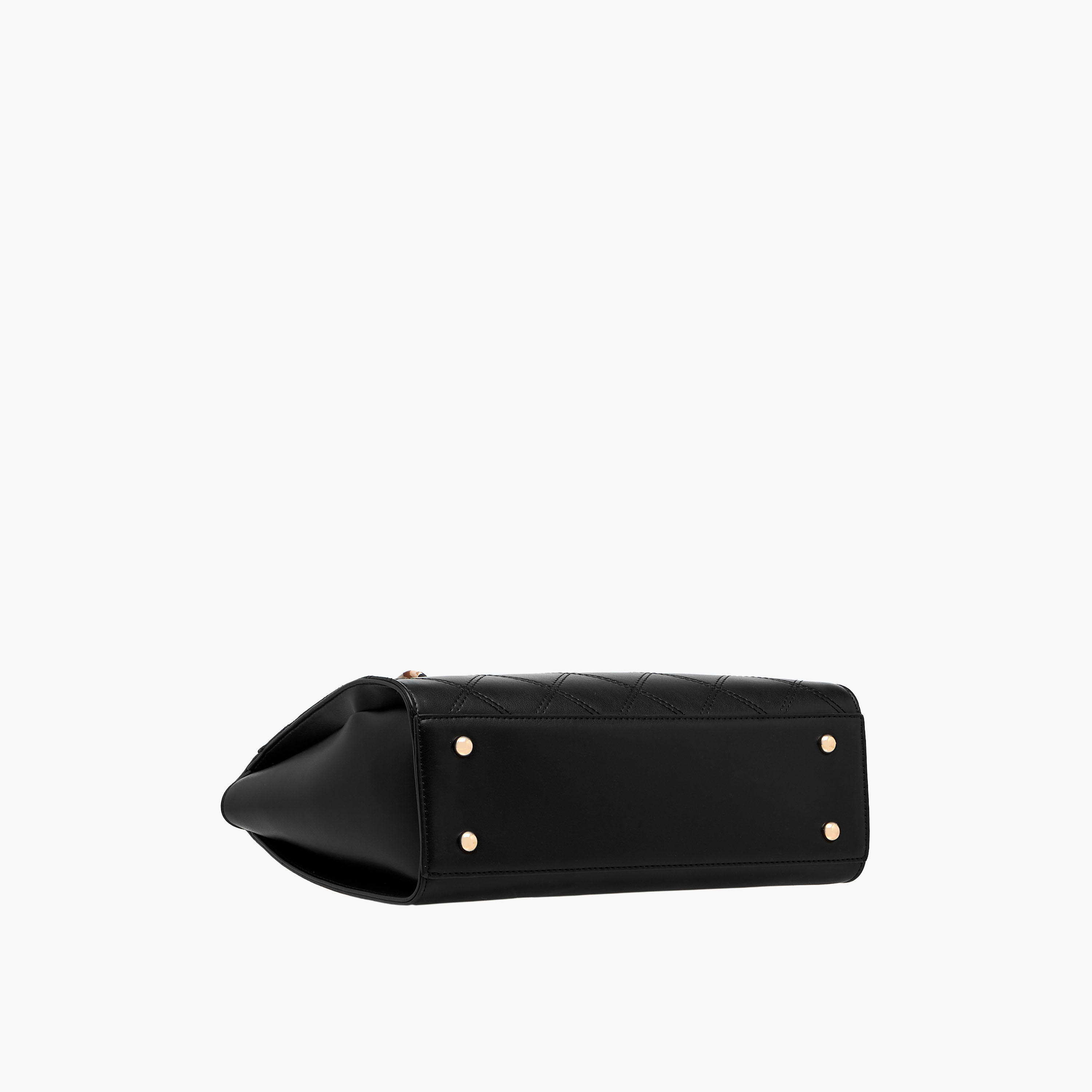 شنطة توت مبطنة بزينة وشاح وبحزام كتف قابل للفصل من يونايتد كلرز أوف بنيتون-women-bagsandwallets-handbags-image-7