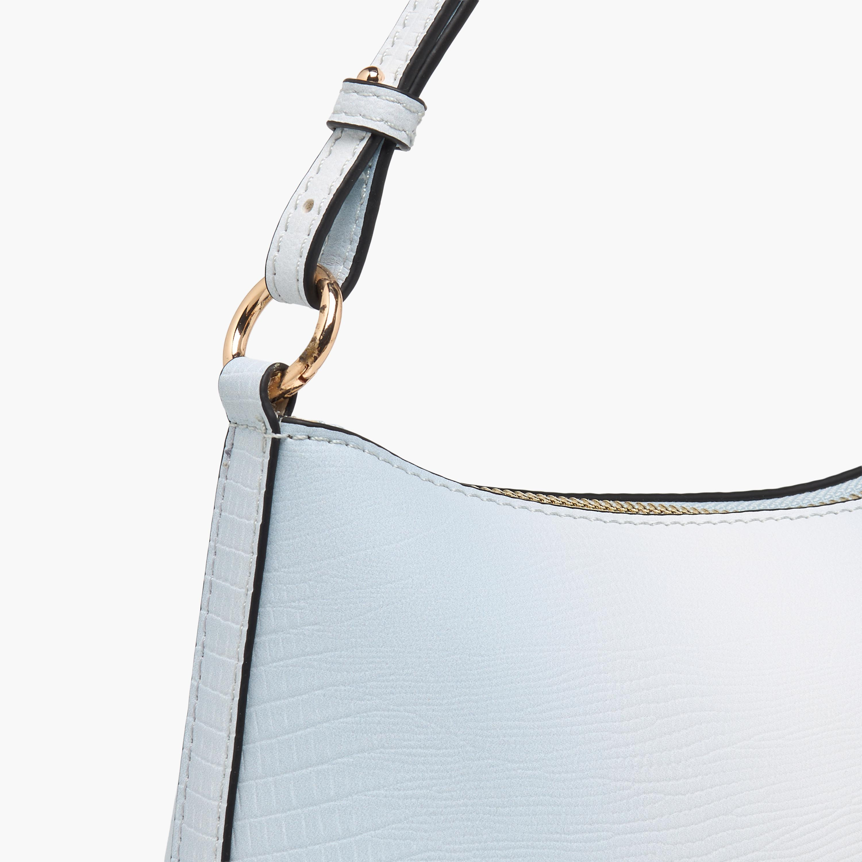 Sasha Jul Textured Shoulder Bag with Detachable Strap-women-bagsandwallets-handbags-image-7