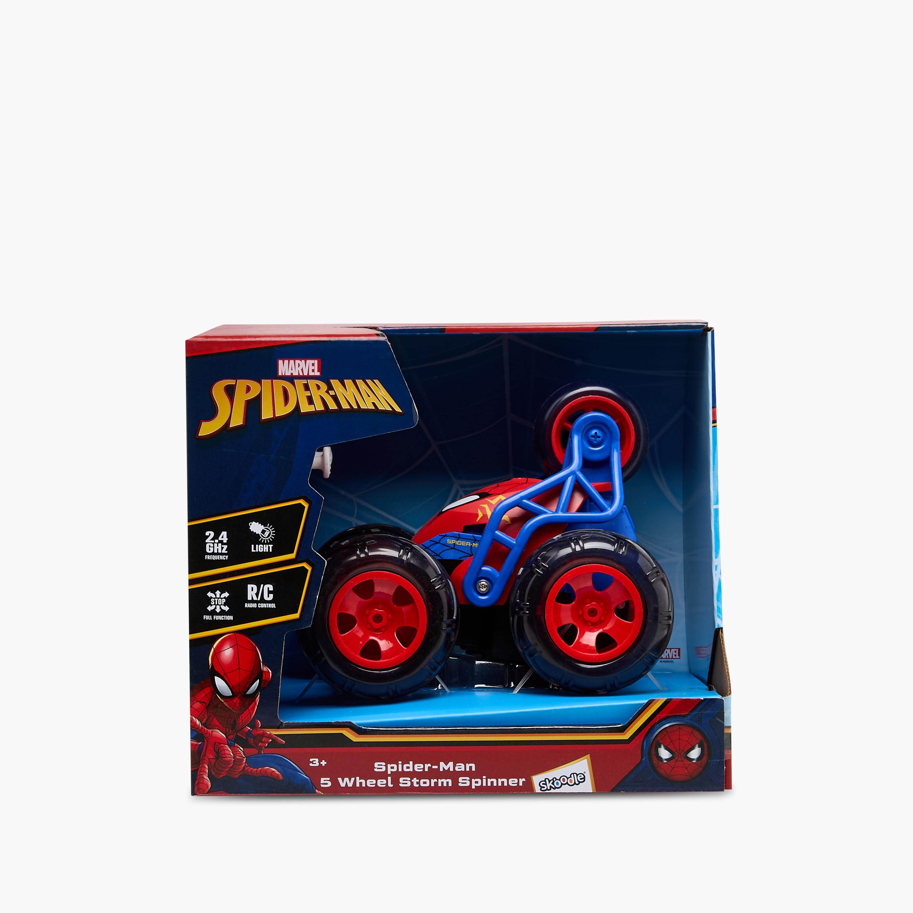 Spider-Man Remote Control 360 Stunt Toy Car-toys-remotecontrolledvehicles-rccars-image-10