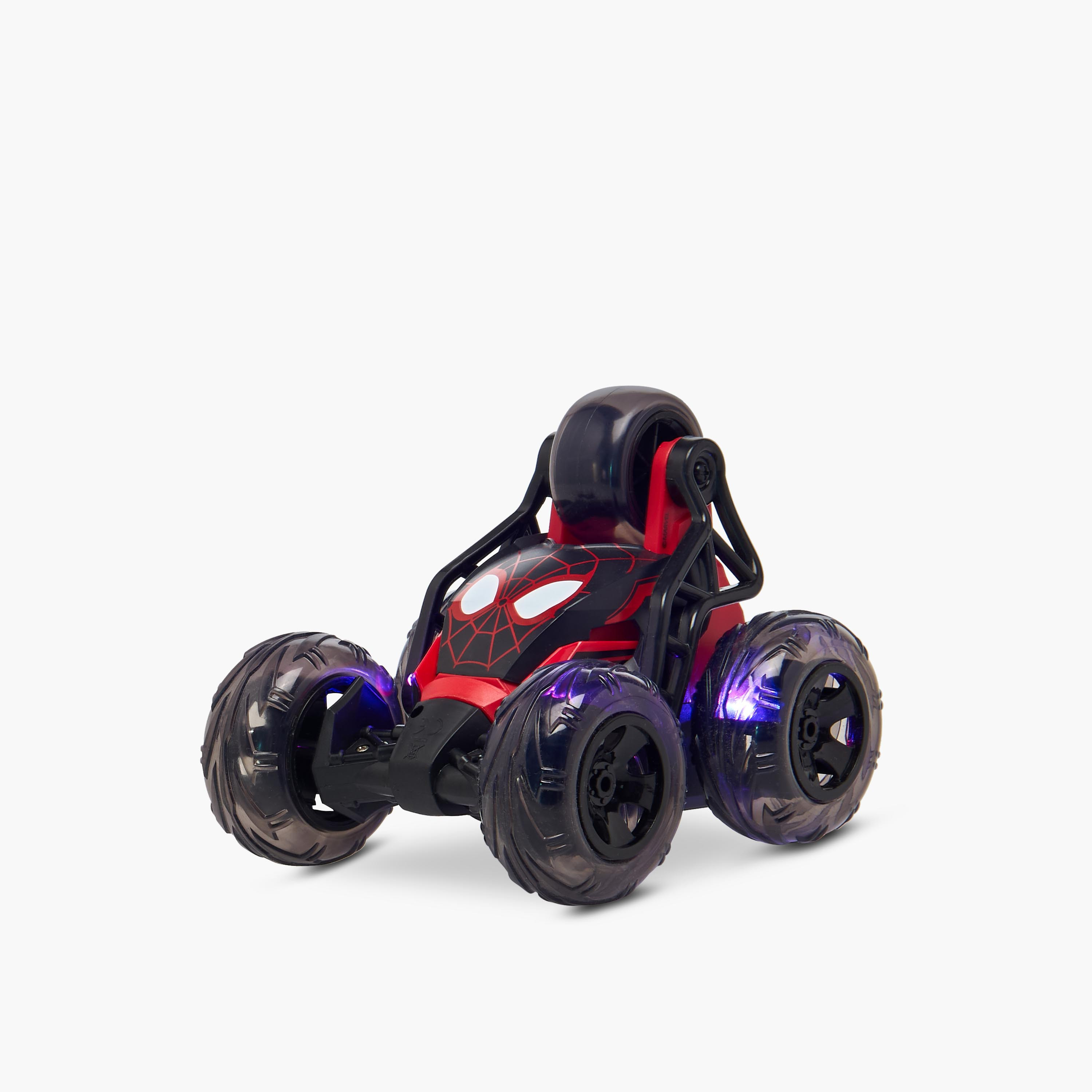 Spider-Man Miles Morales Remote Control Wheel Spinner Stunt Toy Car-toys-remotecontrolledvehicles-rccars-image-2