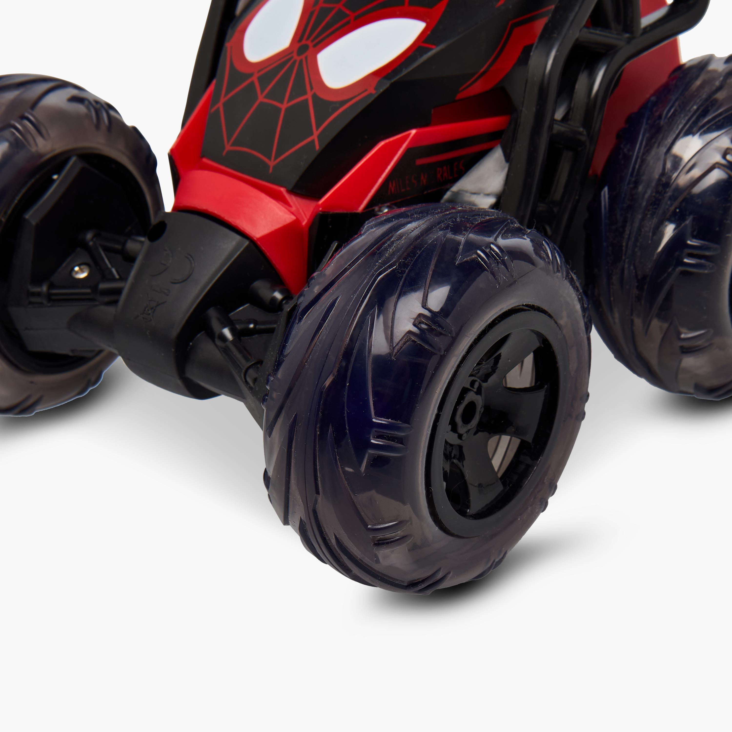 Spider-Man Miles Morales Remote Control Wheel Spinner Stunt Toy Car-toys-remotecontrolledvehicles-rccars-image-7