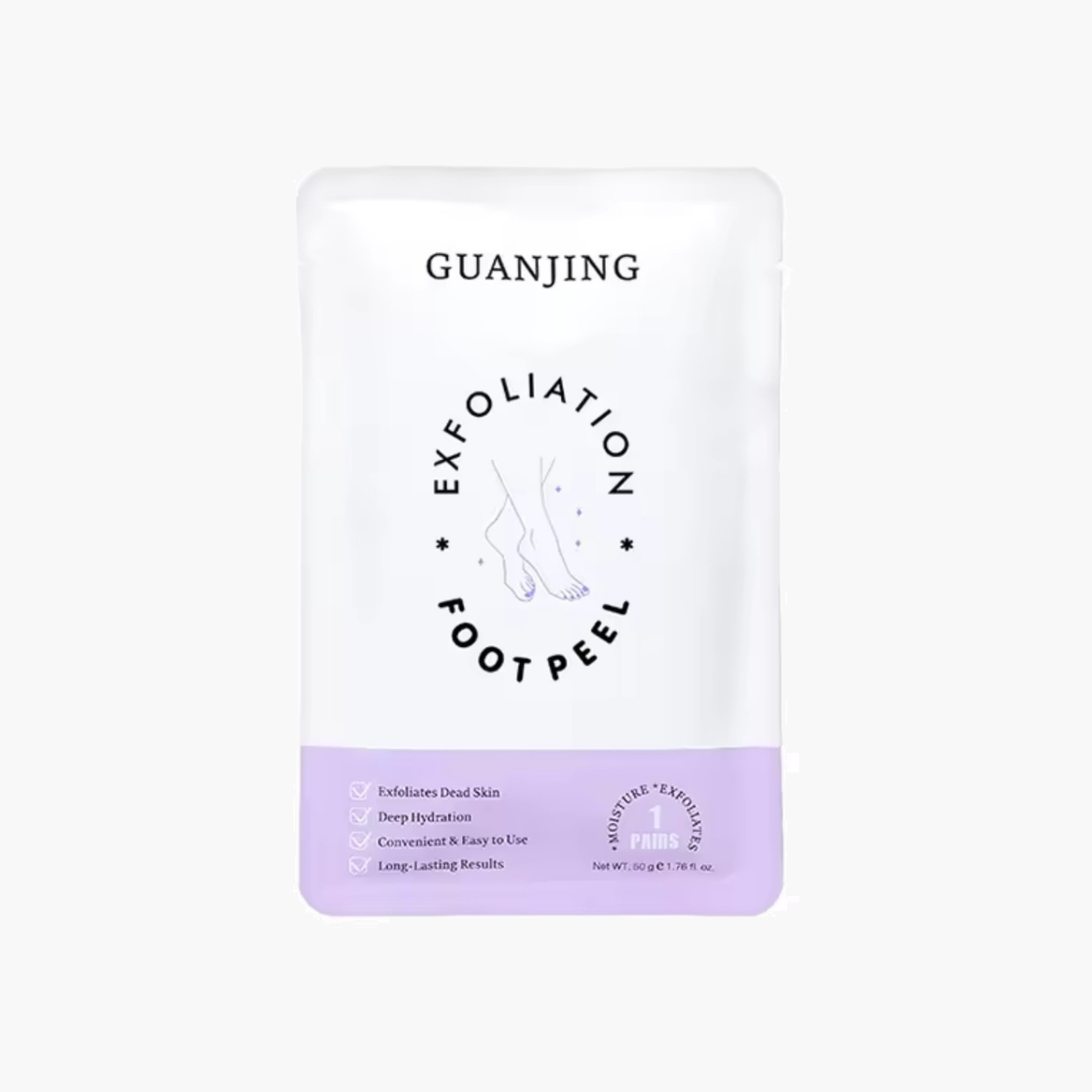 Guanjing Exfoliating Foot Peel Mask-beautyandpersonalcare-skin-masks-masksandpeels-image-1