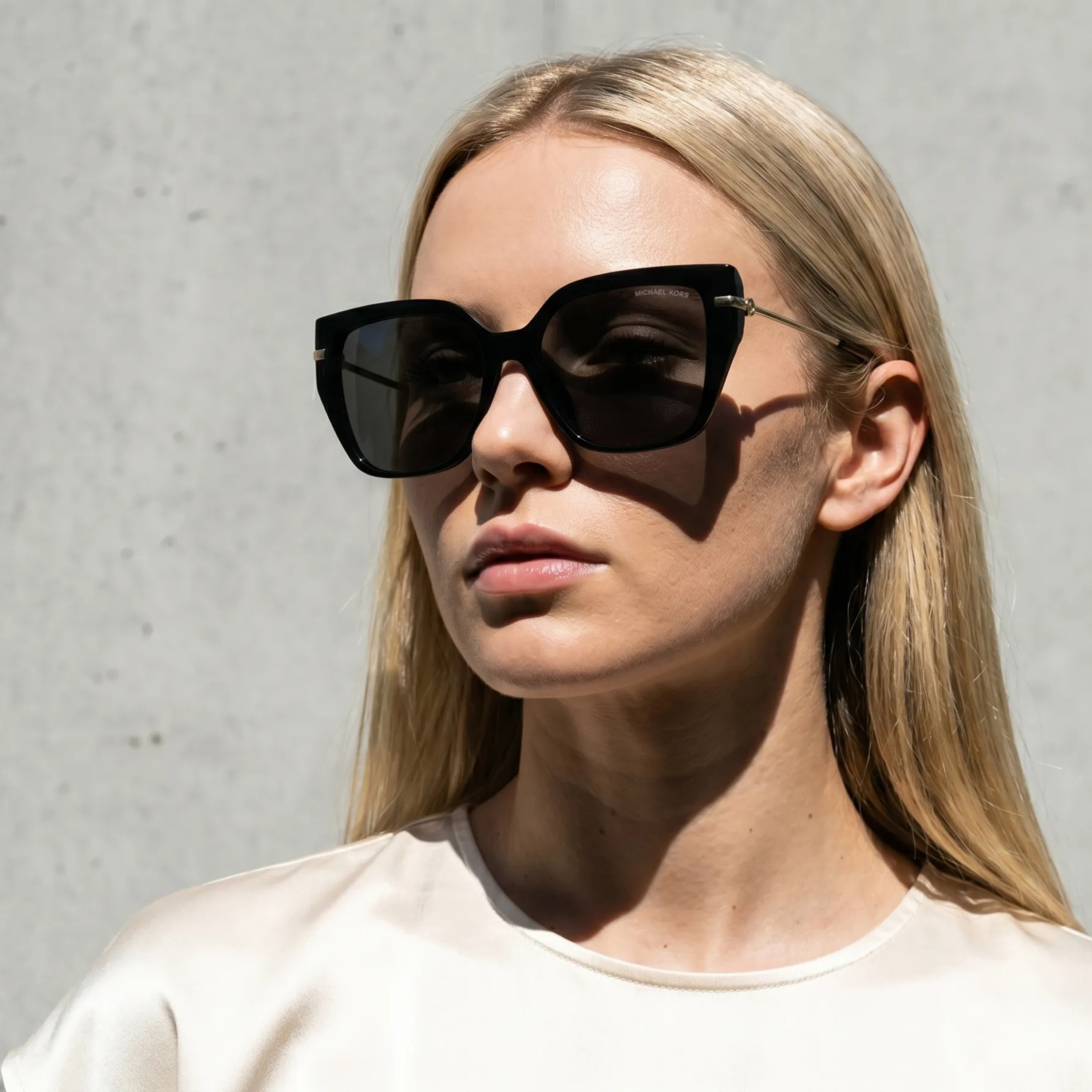 Michael Kors Women Wayfarer & Square Black Sunglasses | 198726001-women-sunglasses-image-6