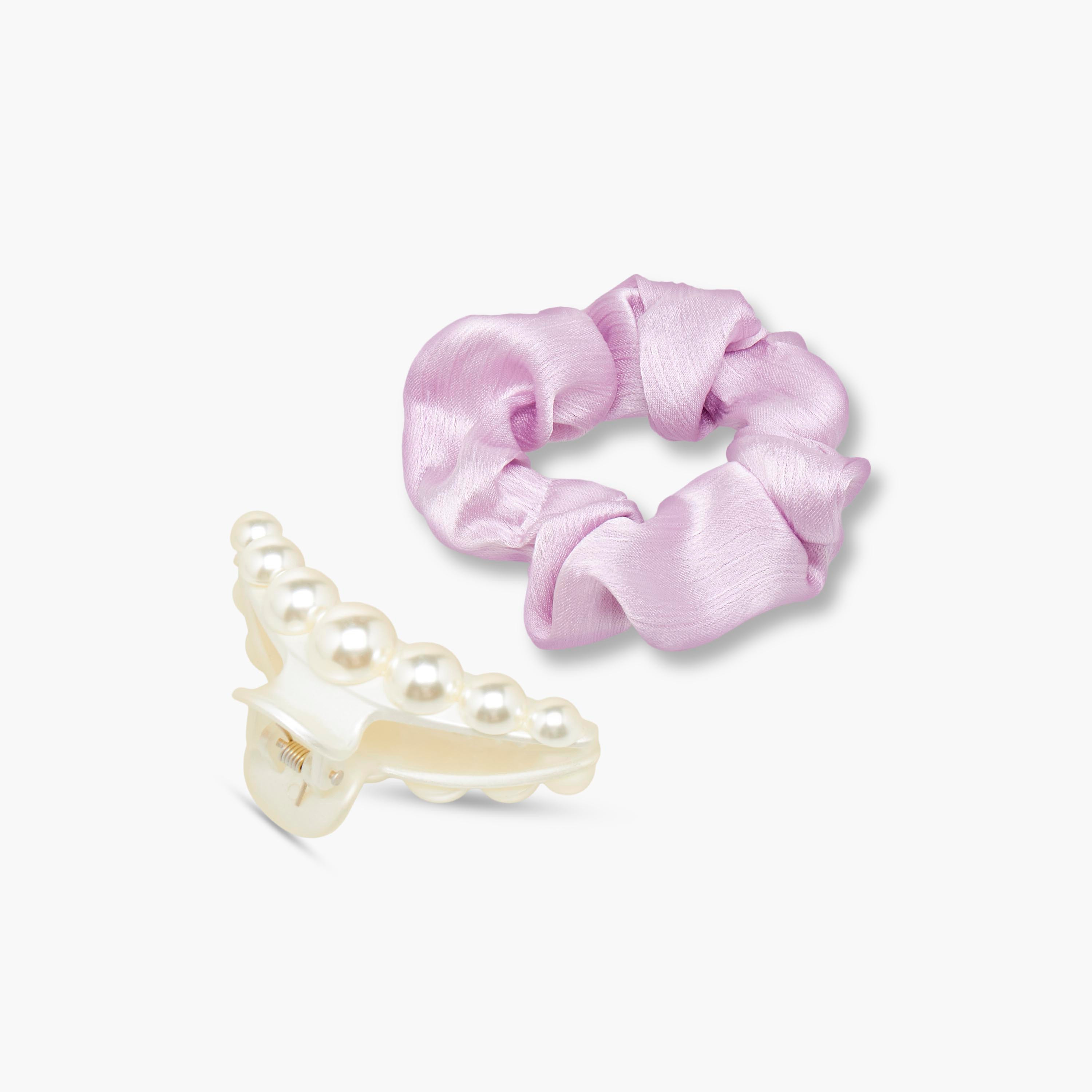مشبك وربطة شعر - طقم من قطعتين-women-hairaccessories-others-image-4