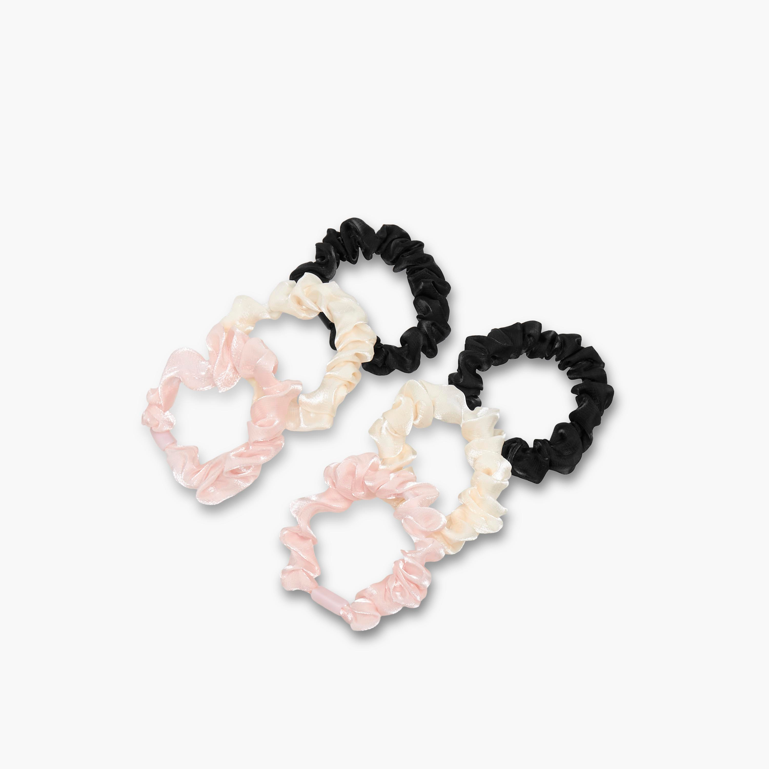 Pack of 6 Hair Scrunchie-women-hairaccessories-scrunchies-image-2