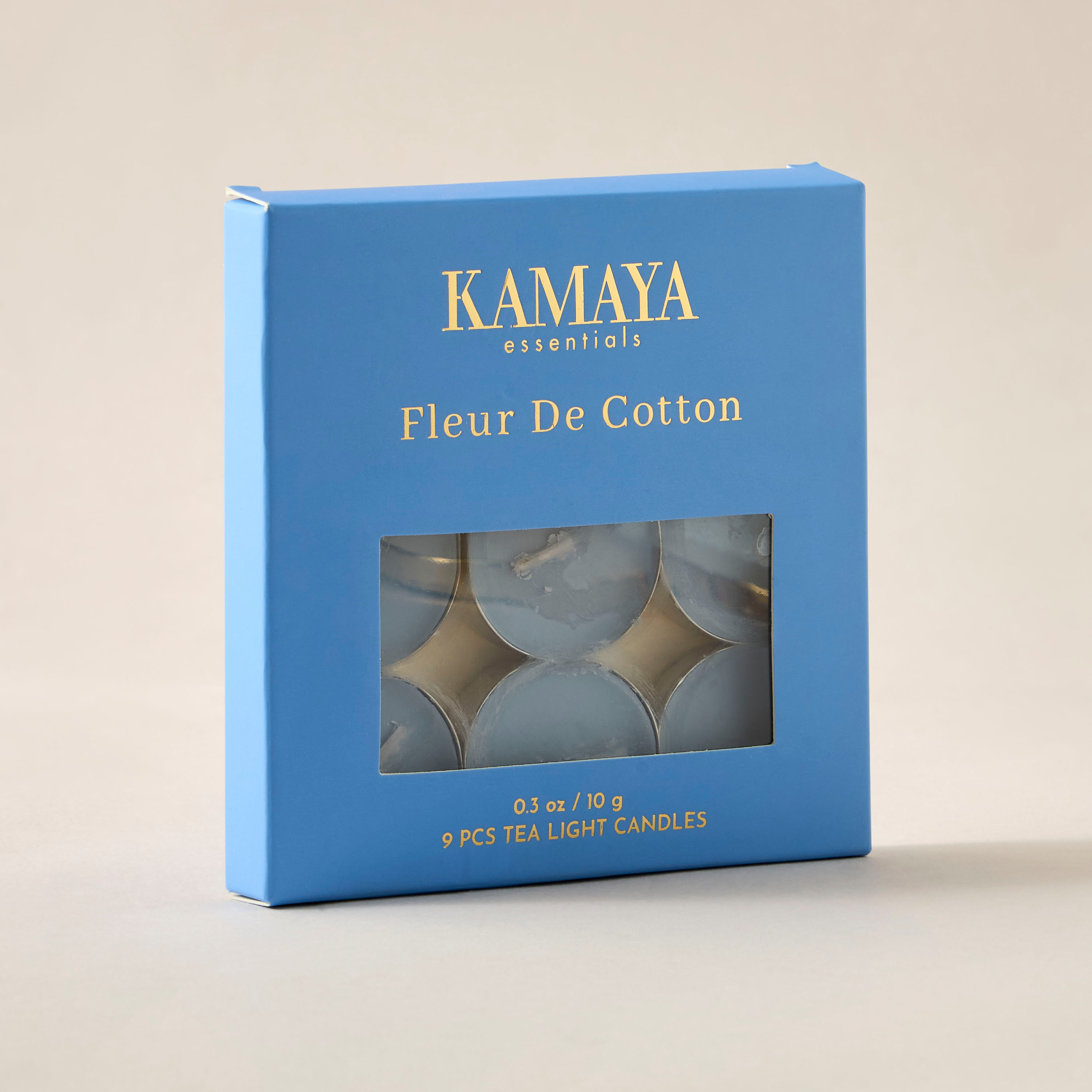 Kamaya 9-Piece Fleur De Cotton Scented Tealight Candle Set - 10 gms-household-homefragrance-candles-image-6