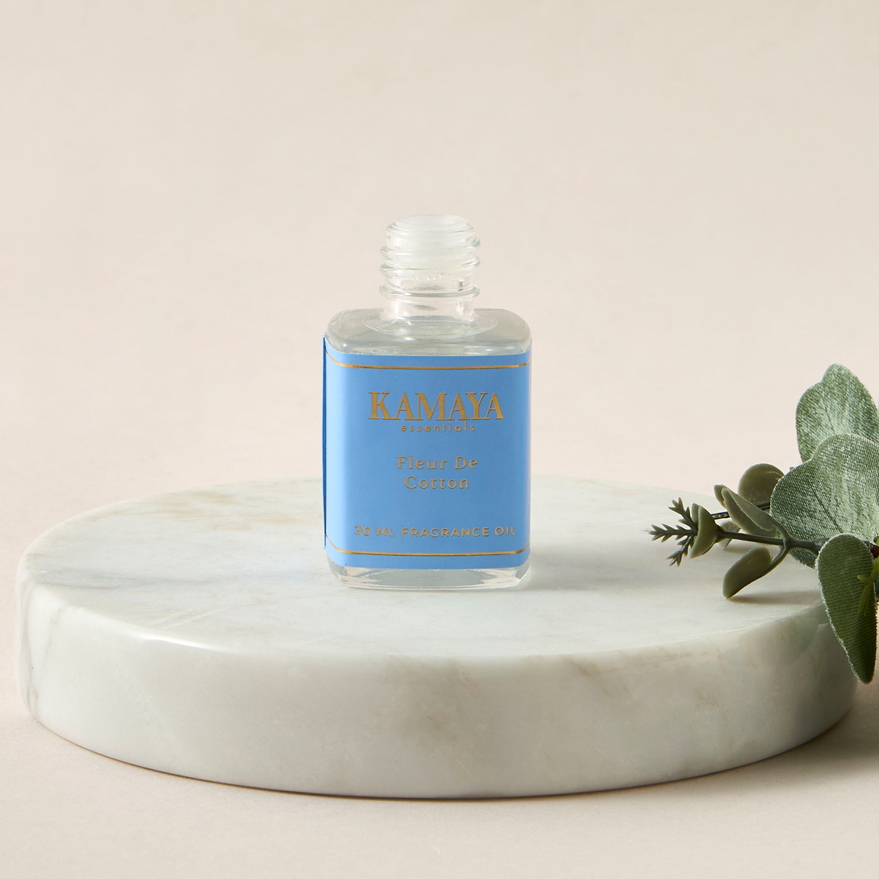 Kamaya Fleur De Cotton Scented Fragrance Oil - 30 ml-household-homefragrance-fragranceoilsandessence-image-2