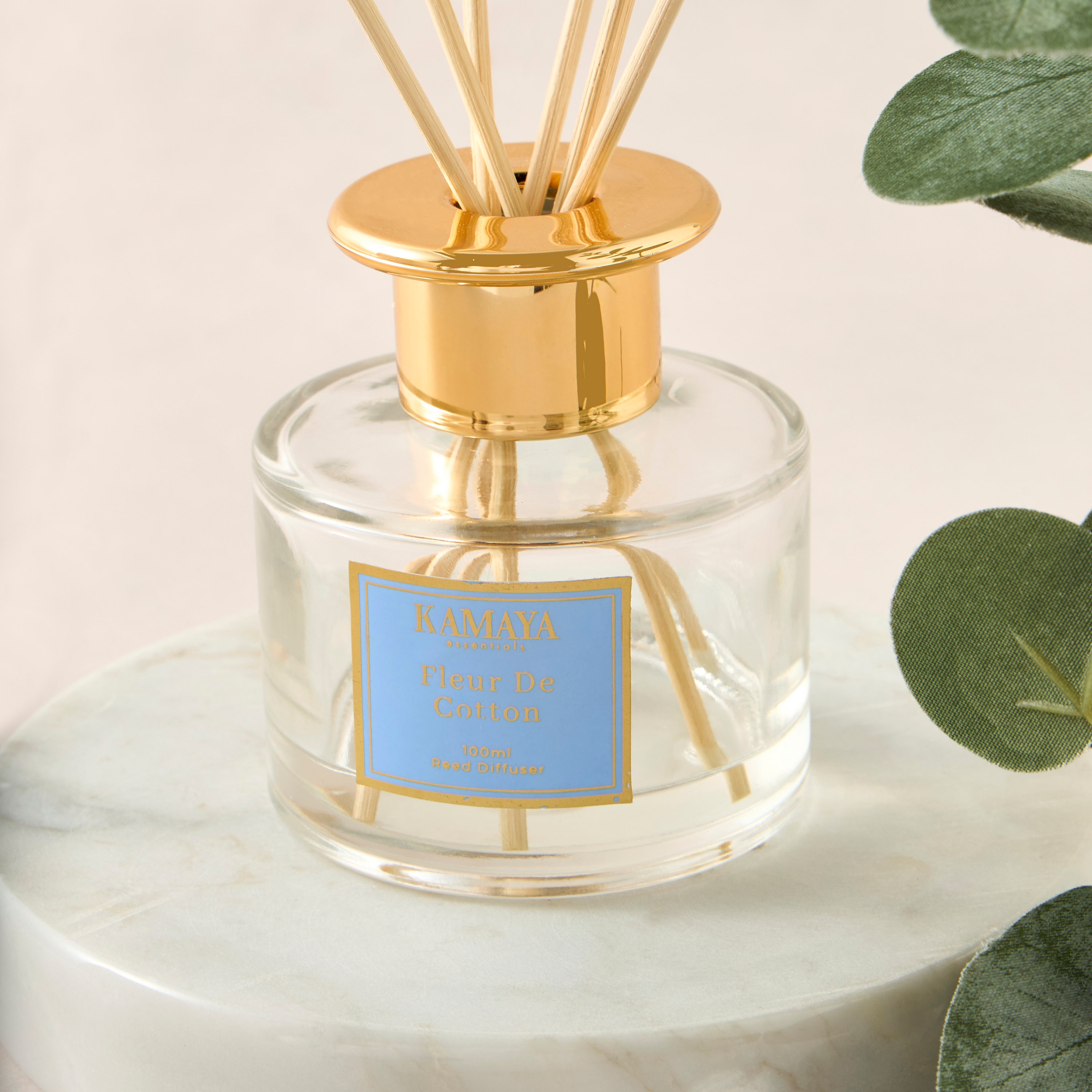 موزع عطور بالأعواد برائحة فلور دي كوتن من كامايا - 100 مل-household-homefragrance-reeddiffusers-image-2