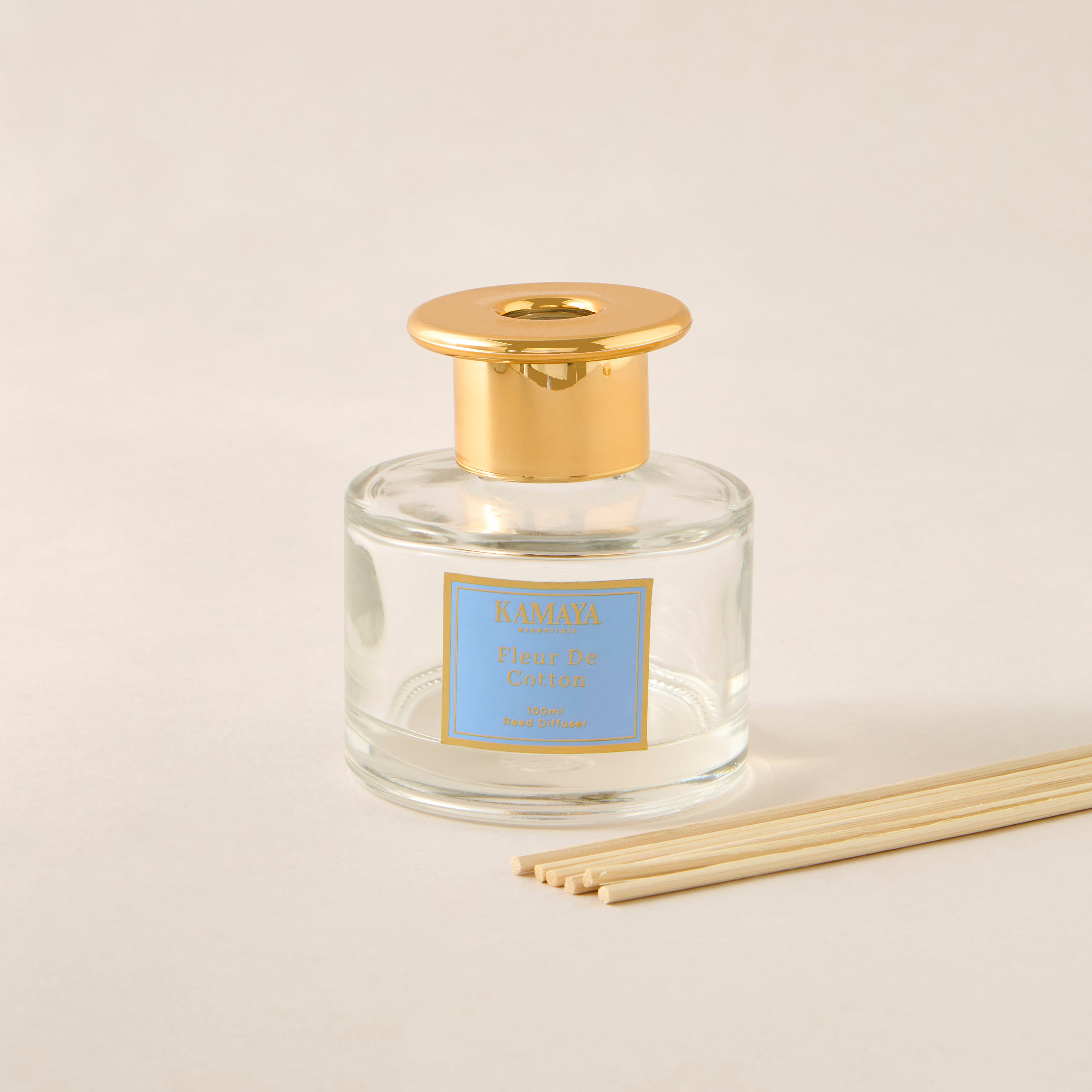 موزع عطور بالأعواد برائحة فلور دي كوتن من كامايا - 100 مل-household-homefragrance-reeddiffusers-image-3