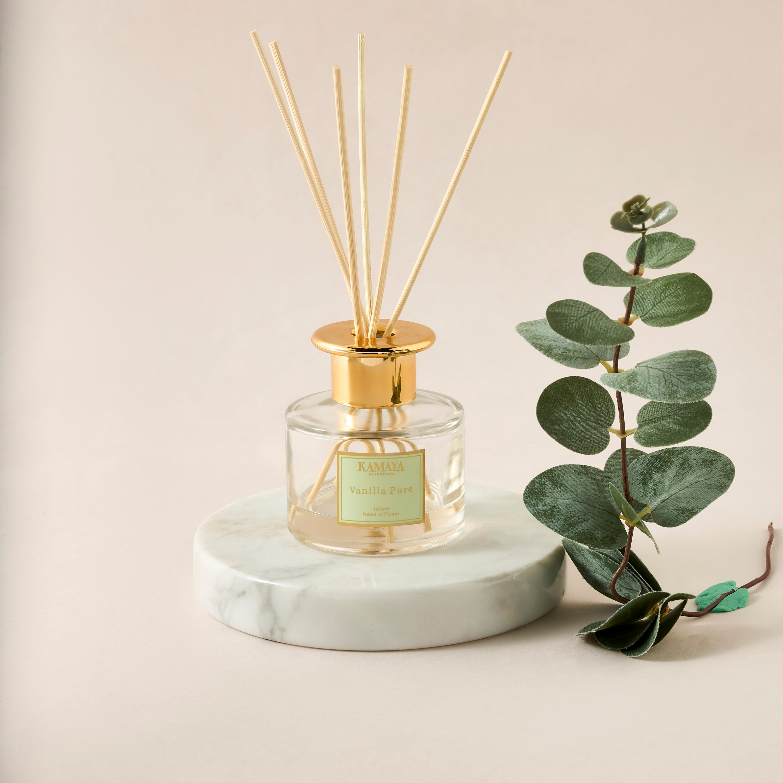موزع عطور فانيلا بيور بأعواد من كامايا - 100 مل-household-homefragrance-reeddiffusers-image-1