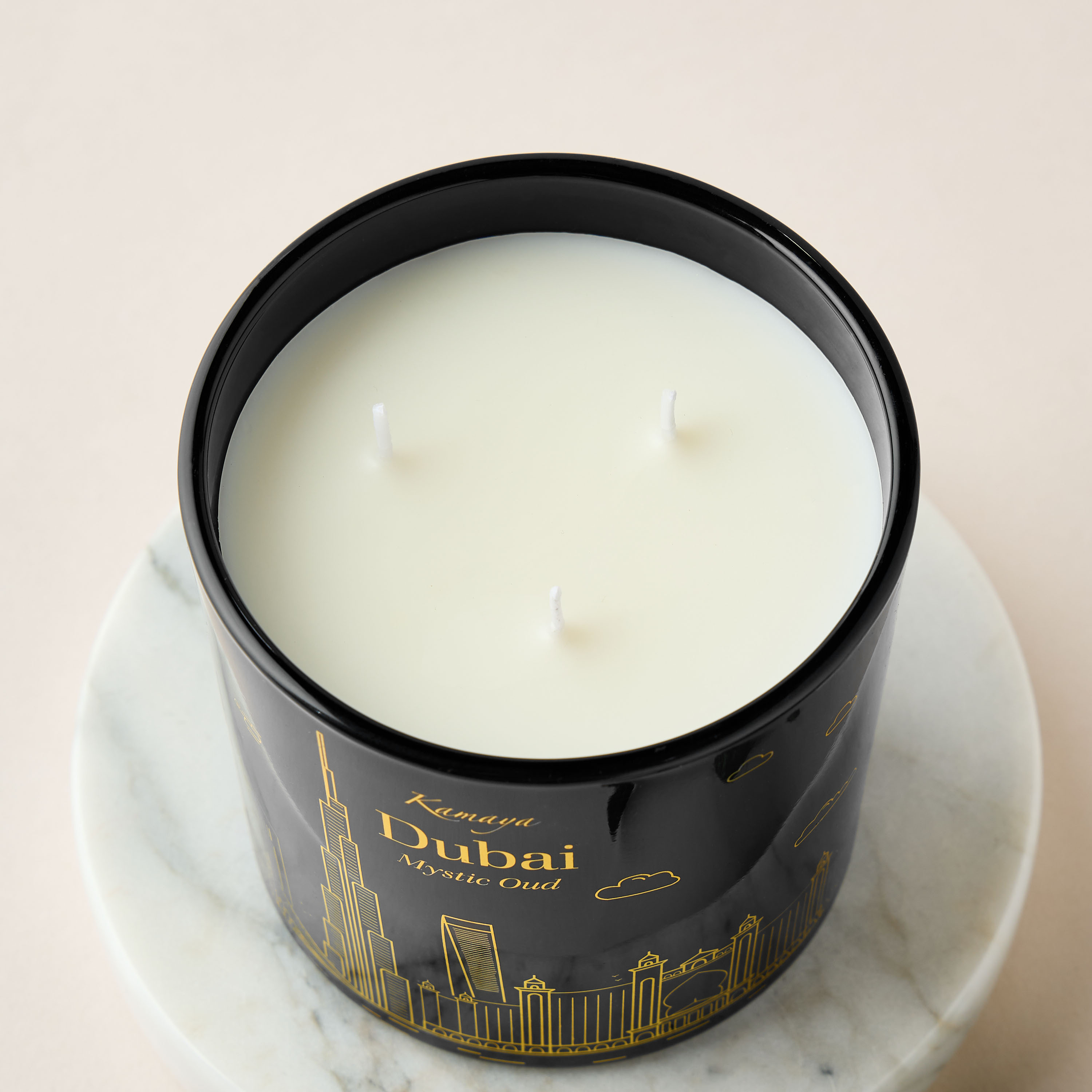 جرة شمع معطرة برائحة ميستيك عود دبي من كامايا - 52 ساعة-household-homefragrance-candles-image-4