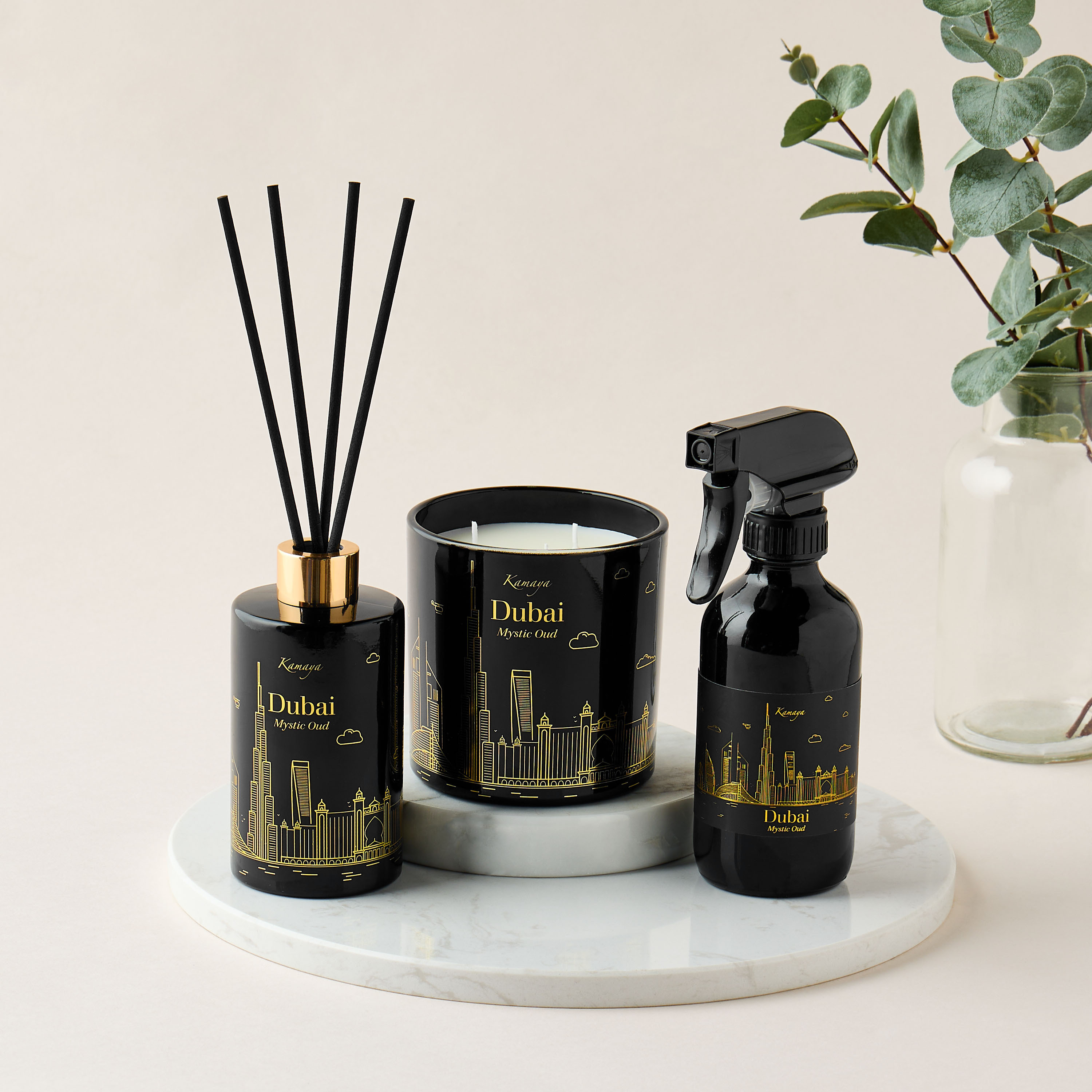 جرة شمع معطرة برائحة ميستيك عود دبي من كامايا - 52 ساعة-household-homefragrance-candles-image-6
