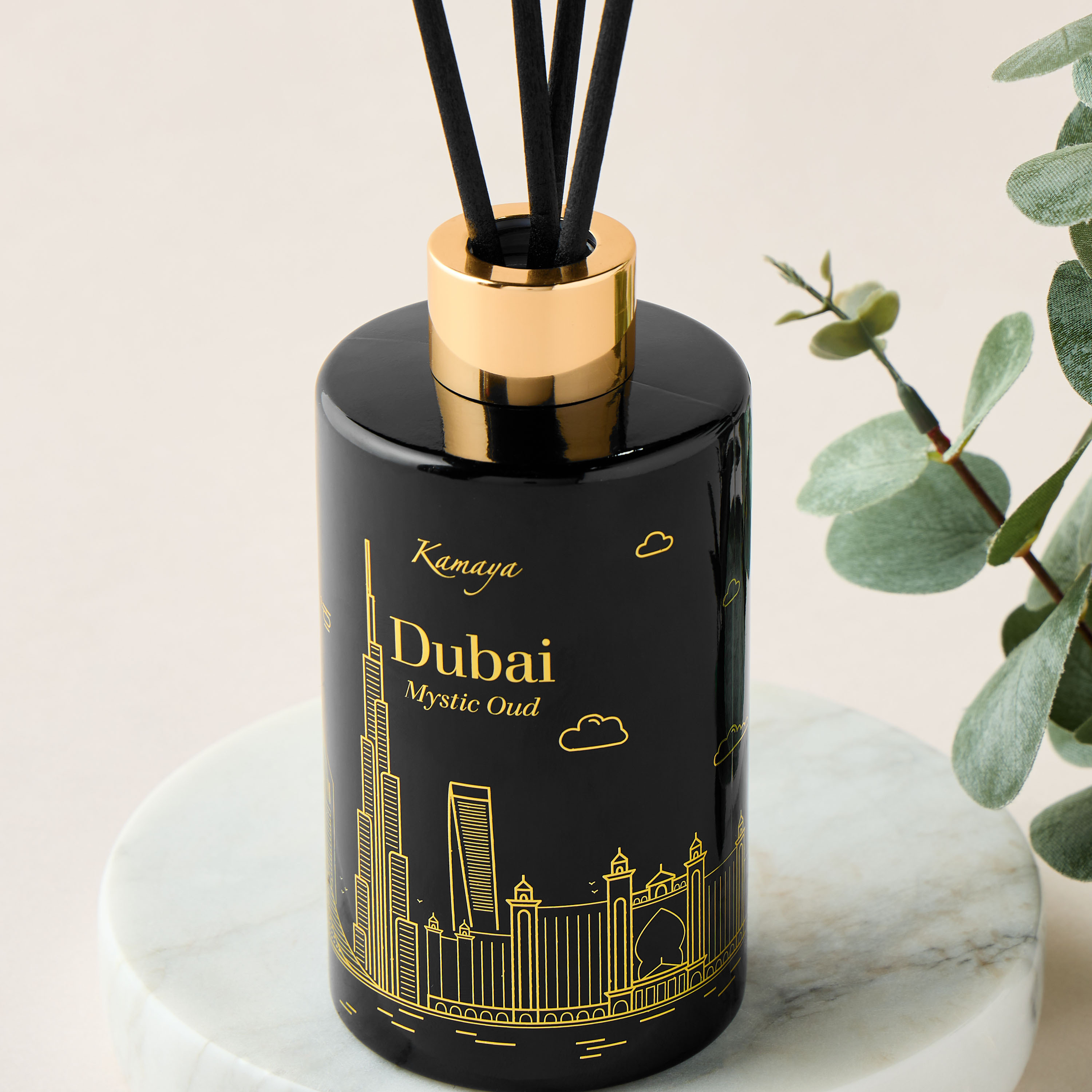 موزع عطور بأعواد ميستيك عود دبي من كامايا - 200 مل-household-homefragrance-reeddiffusers-image-2