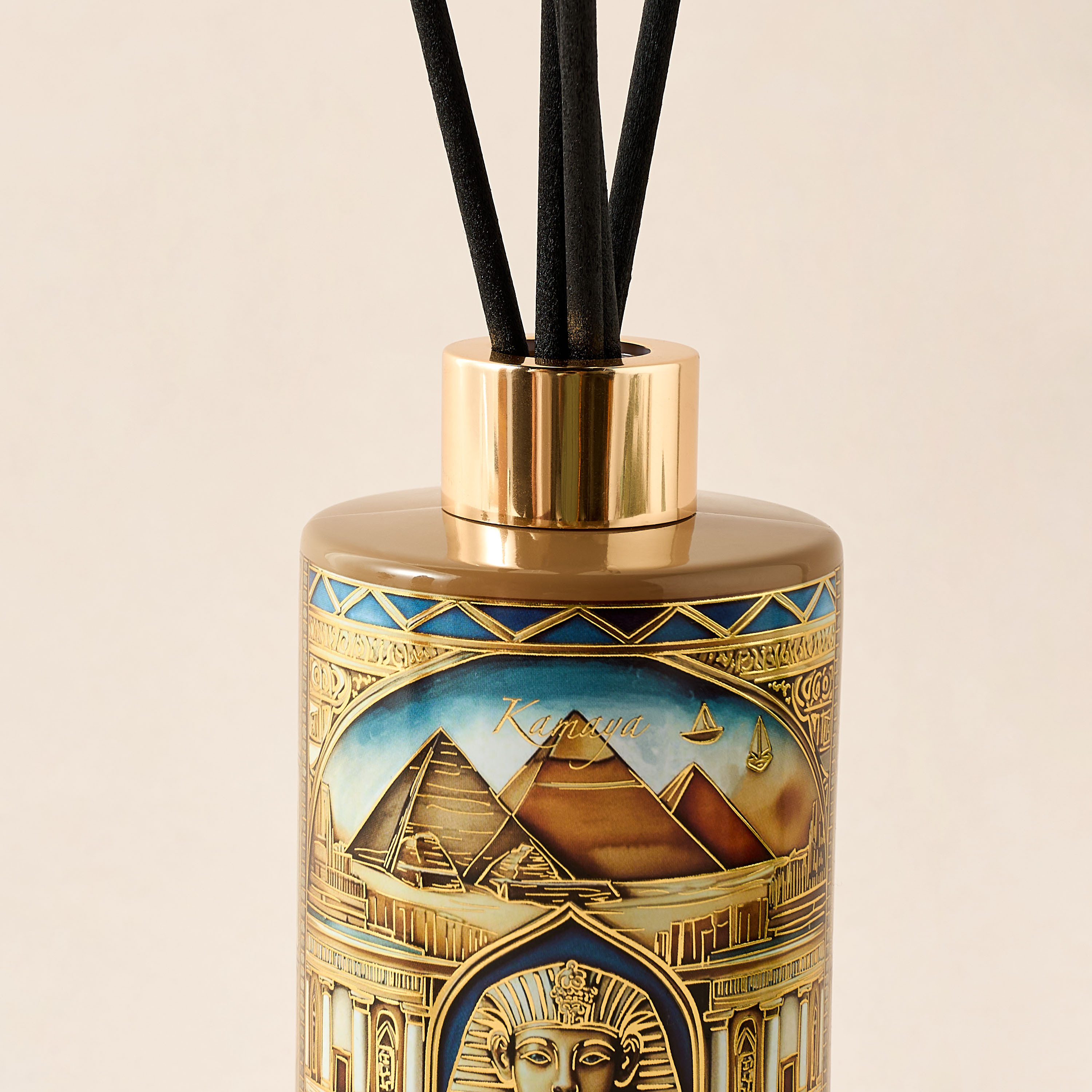 طقم موزّع عطور بالأعواد نايل ريفري من كامايا كايرو - 200 مل-household-homefragrance-reeddiffusers-image-3